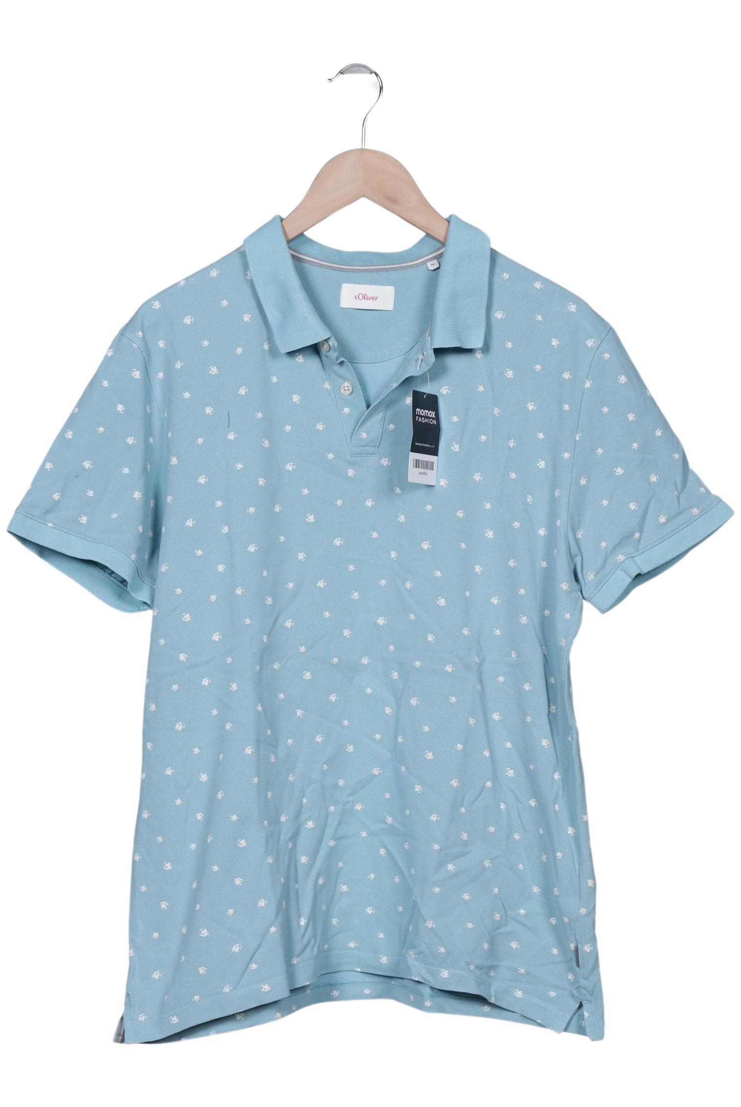 

s.Oliver Herren Poloshirt, hellblau, Gr. 54