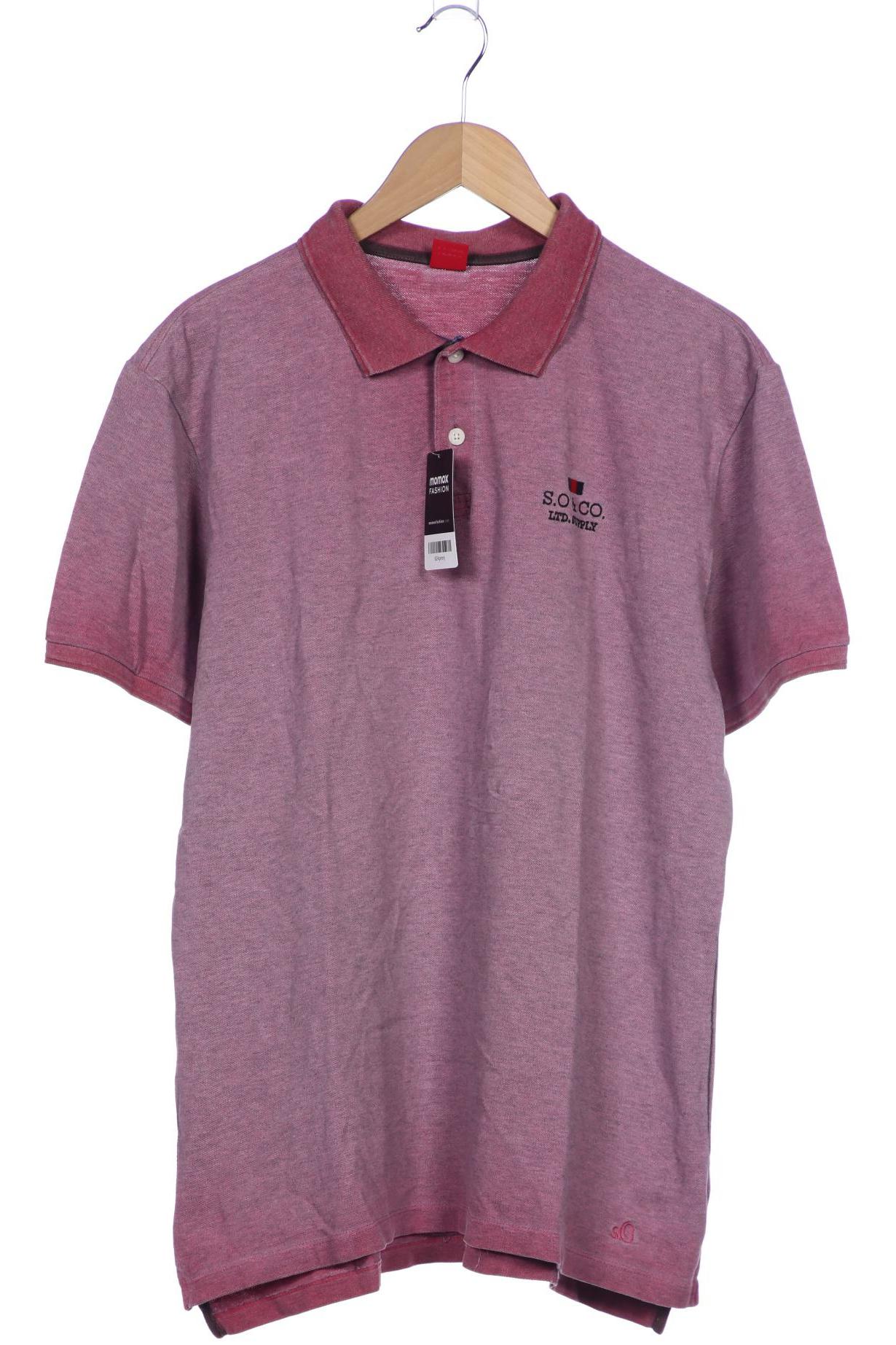 

s.Oliver Herren Poloshirt, pink, Gr. 54