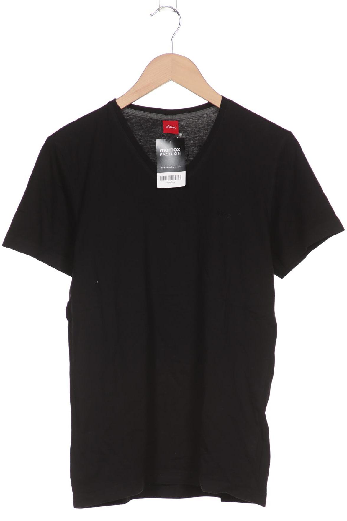 

s.Oliver Herren T-Shirt, schwarz, Gr. 52
