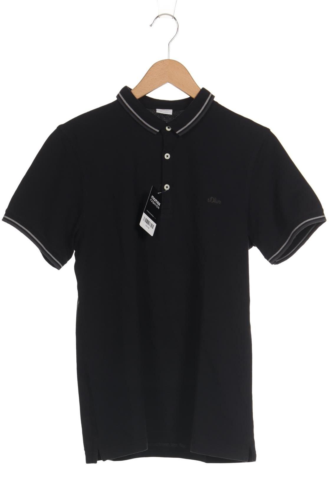 

s.Oliver Herren Poloshirt, schwarz, Gr. 52