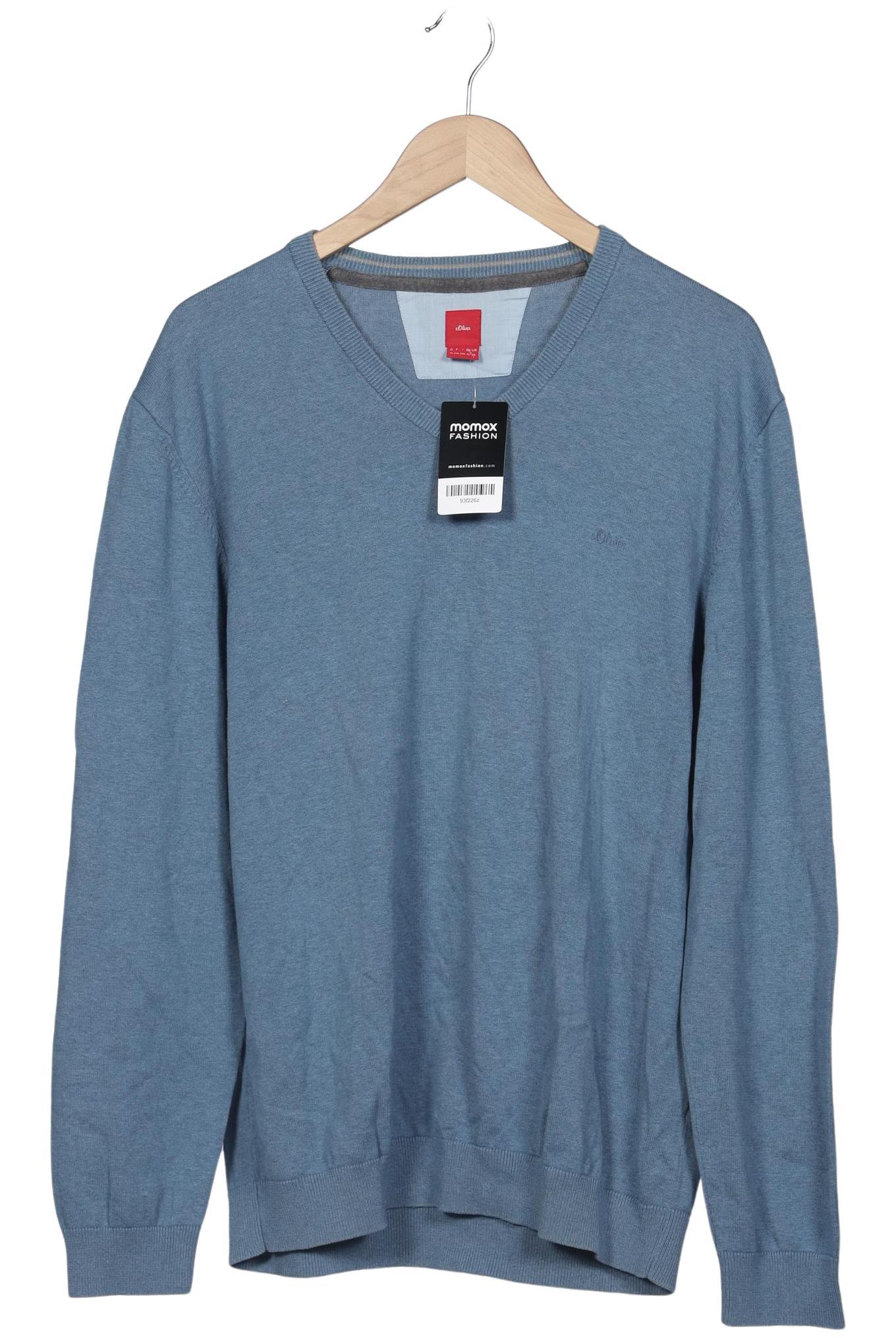 

s.Oliver Herren Pullover, blau, Gr. 54