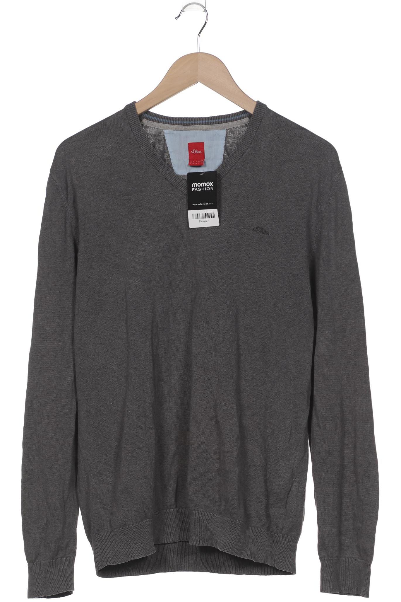 

s.Oliver Herren Pullover, grau, Gr. 52