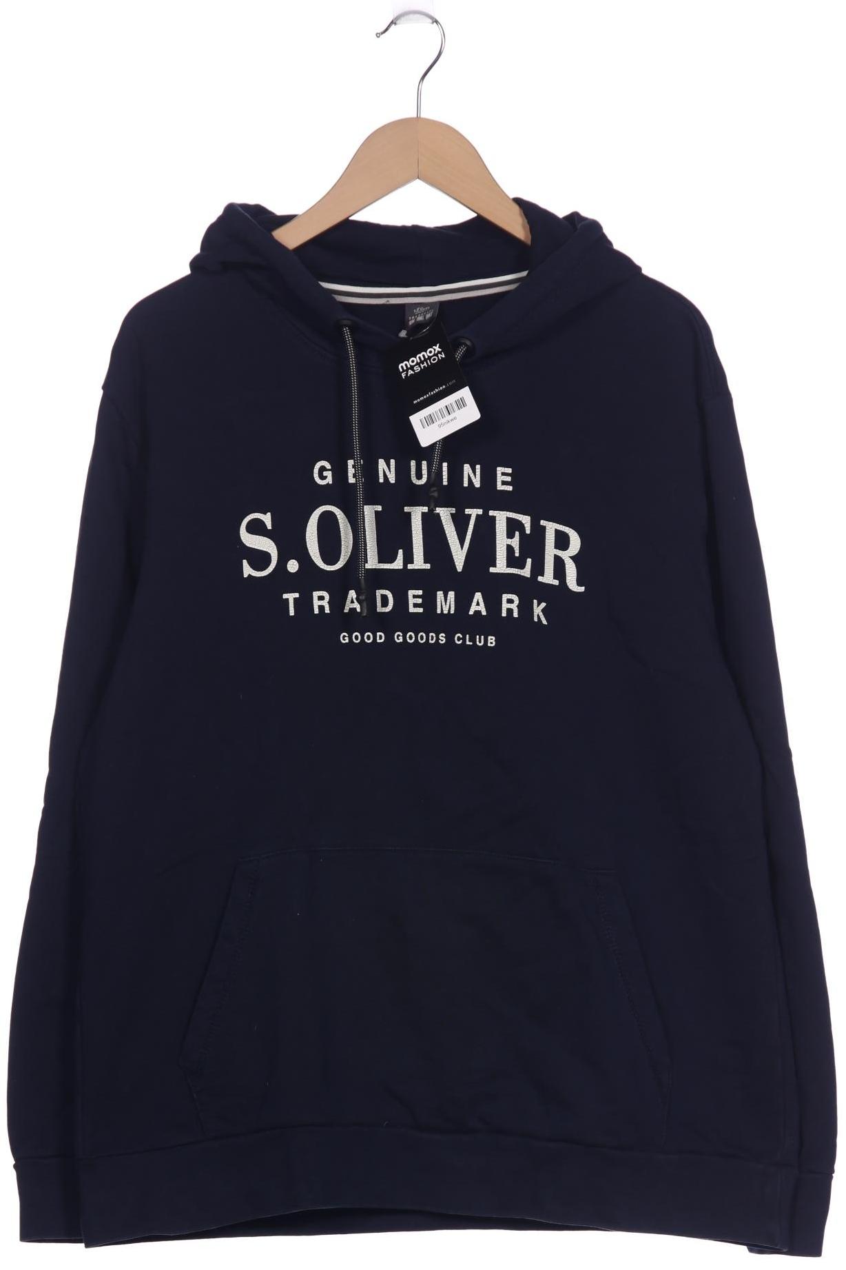 

s.Oliver Herren Kapuzenpullover, marineblau, Gr. 56