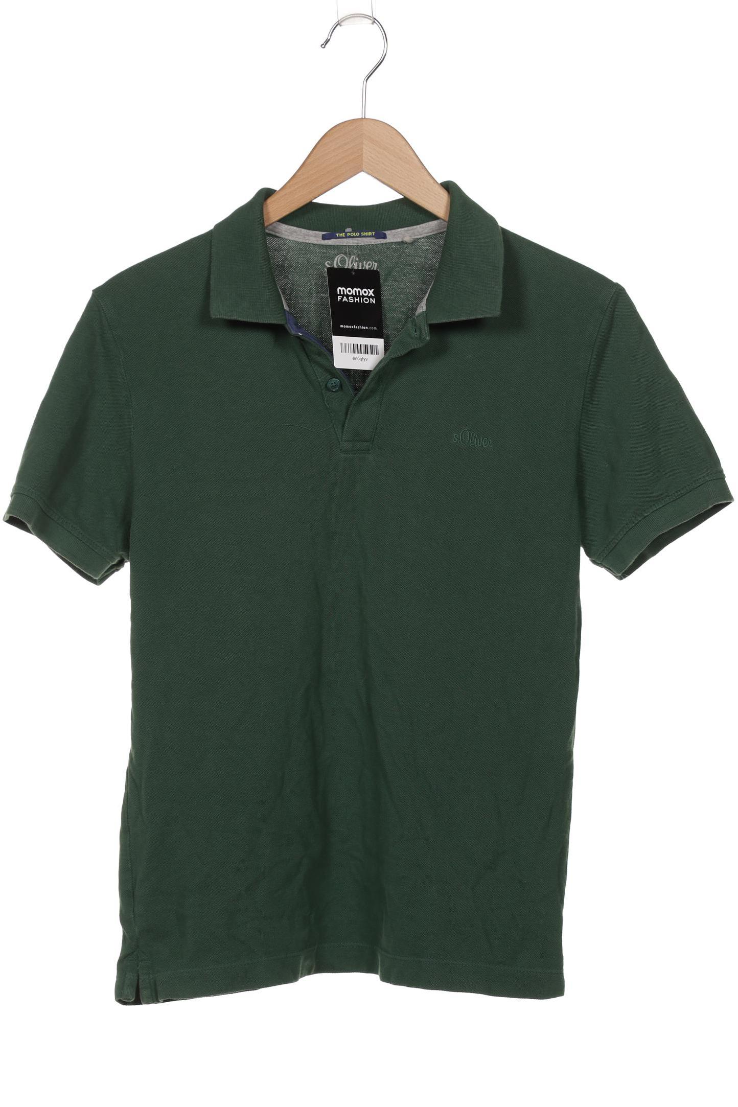 

s.Oliver Herren Poloshirt, grün, Gr. 48