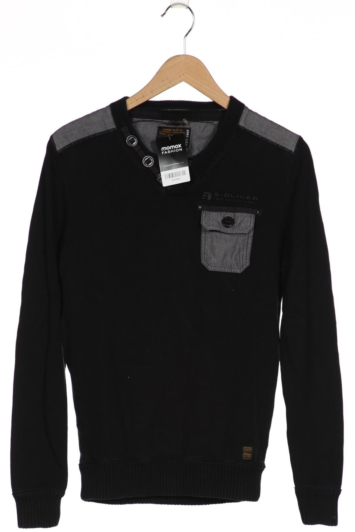 

s.Oliver Herren Pullover, schwarz