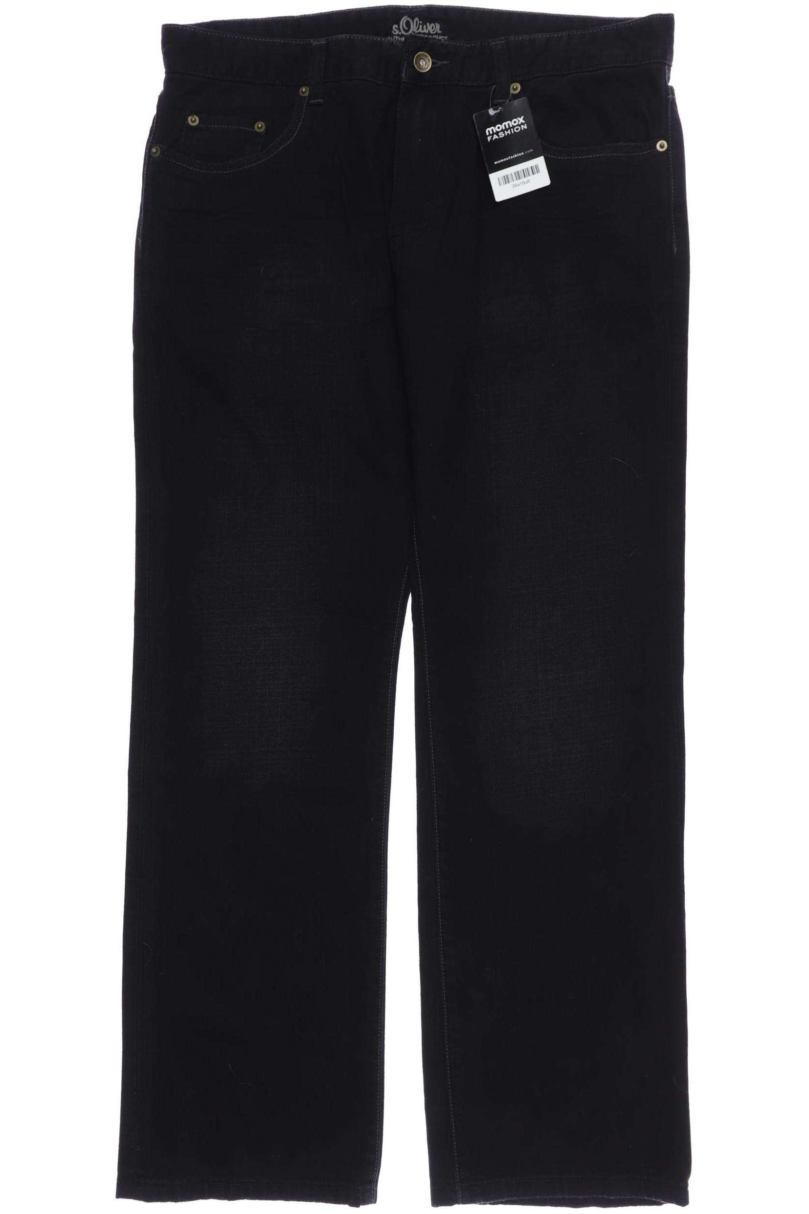 

s.Oliver Herren Jeans, schwarz, Gr. 36