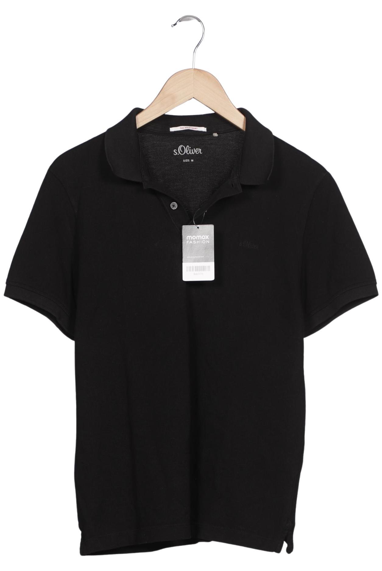 

s.Oliver Herren Poloshirt, schwarz, Gr. 48