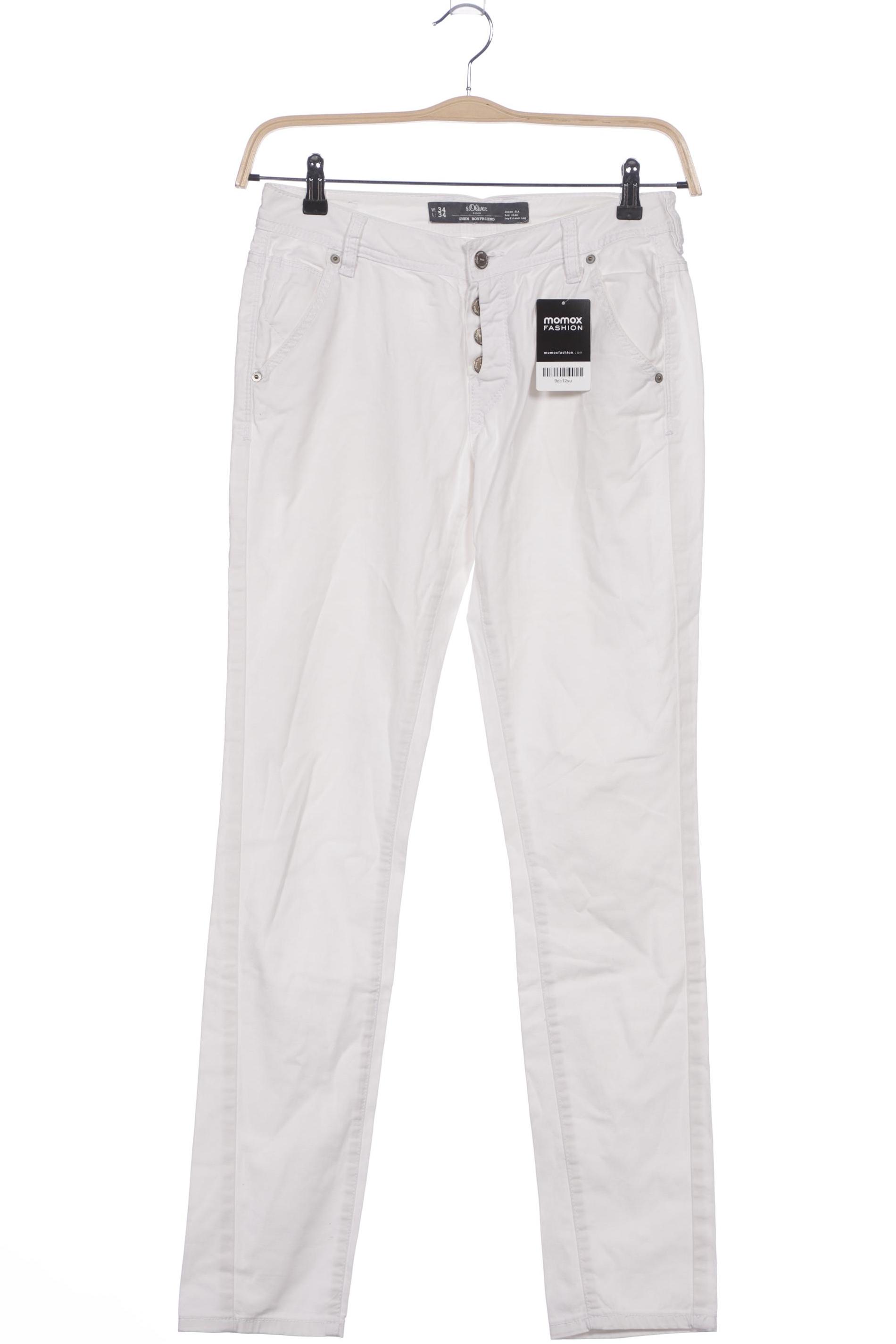 

s.Oliver Herren Jeans, weiß, Gr. 34