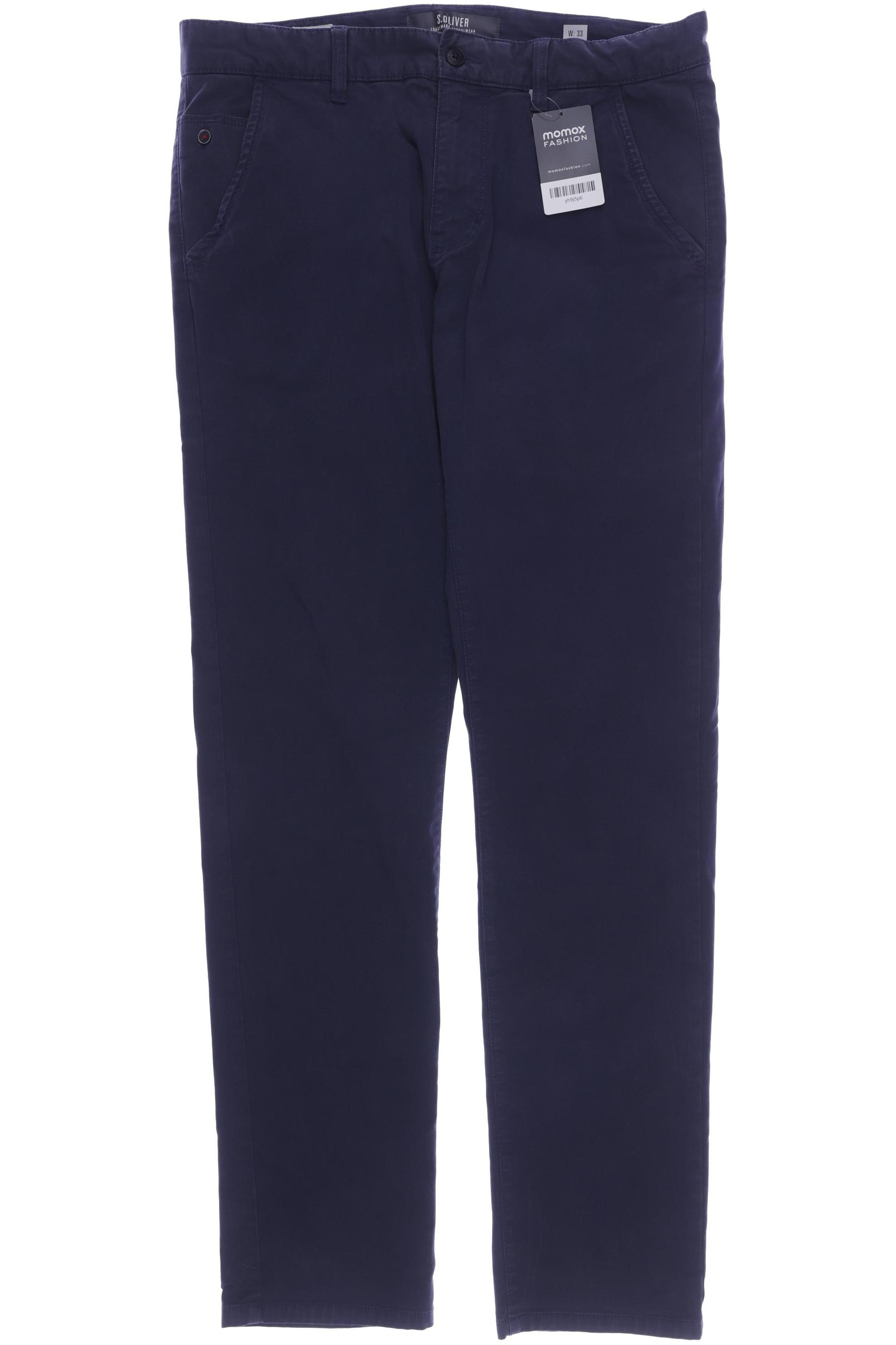 

s.Oliver Herren Stoffhose, marineblau, Gr. 52
