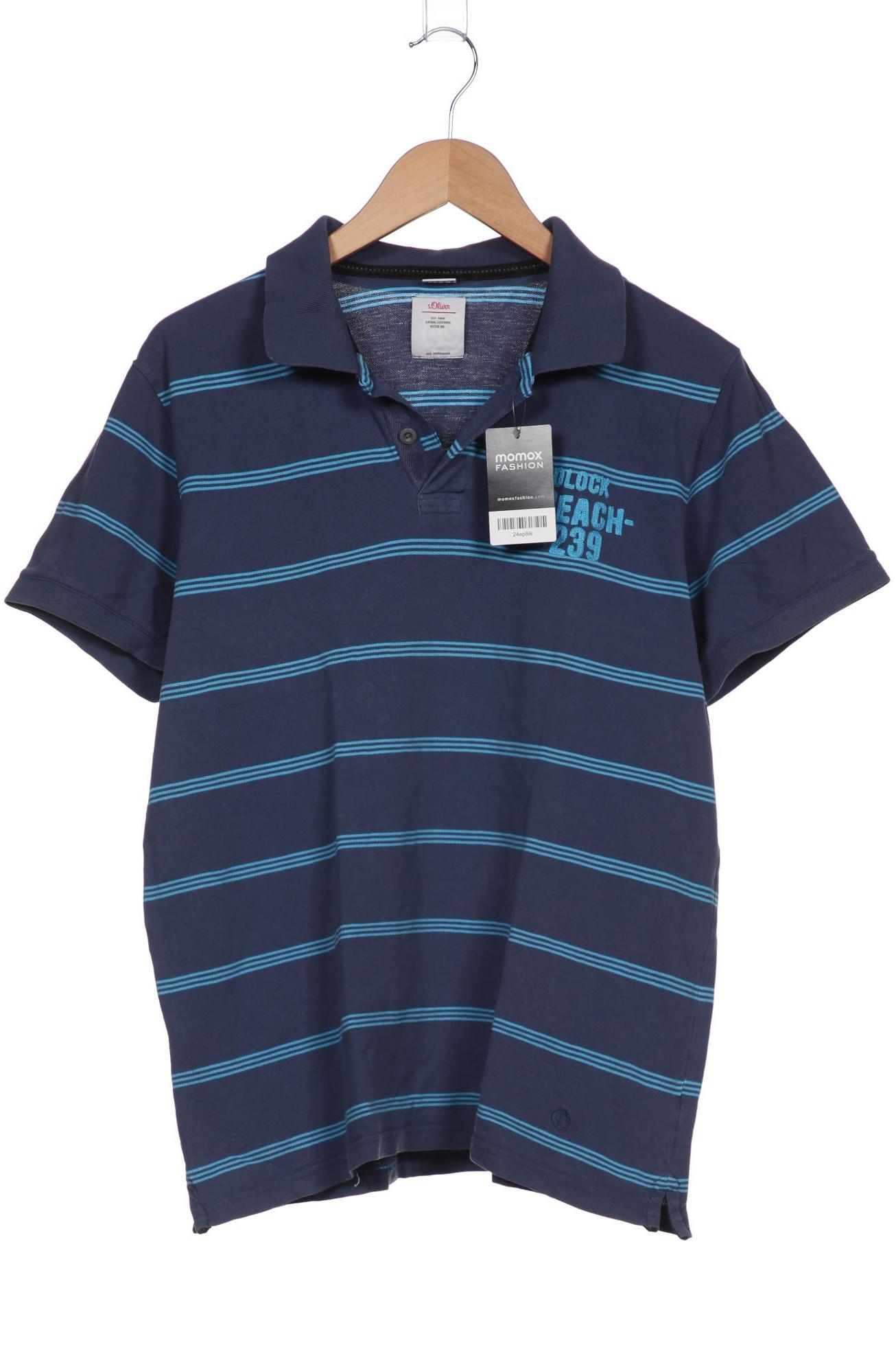 

s.Oliver Herren Poloshirt, blau