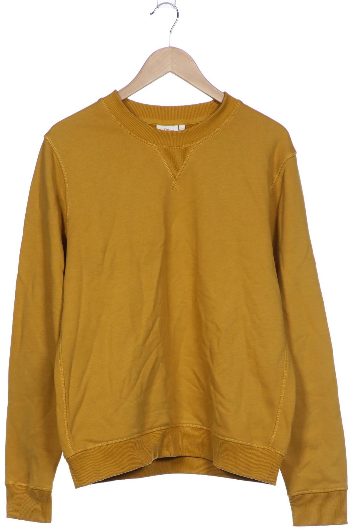 

s.Oliver Herren Sweatshirt, gelb, Gr. 52