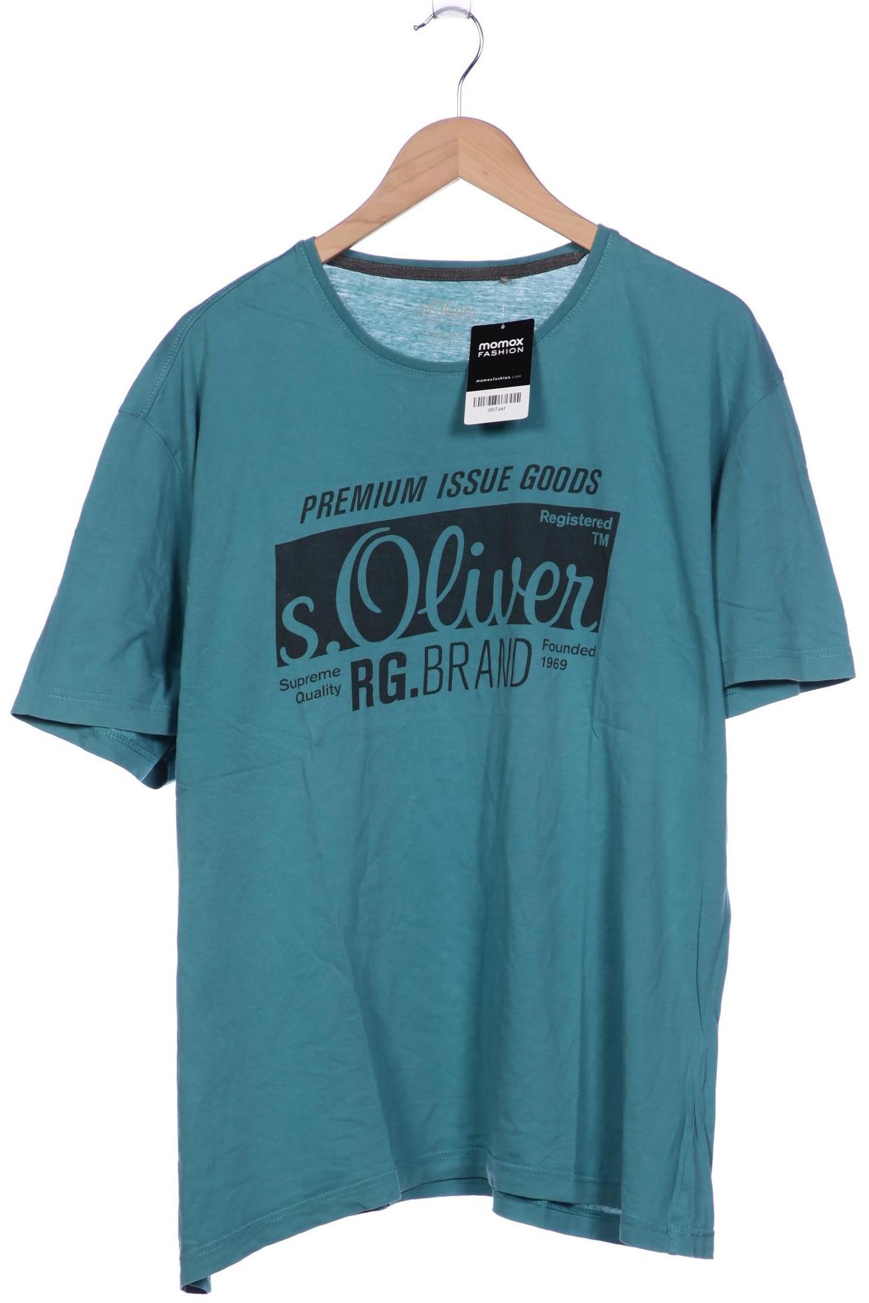 

s.Oliver Herren T-Shirt, türkis, Gr. 58