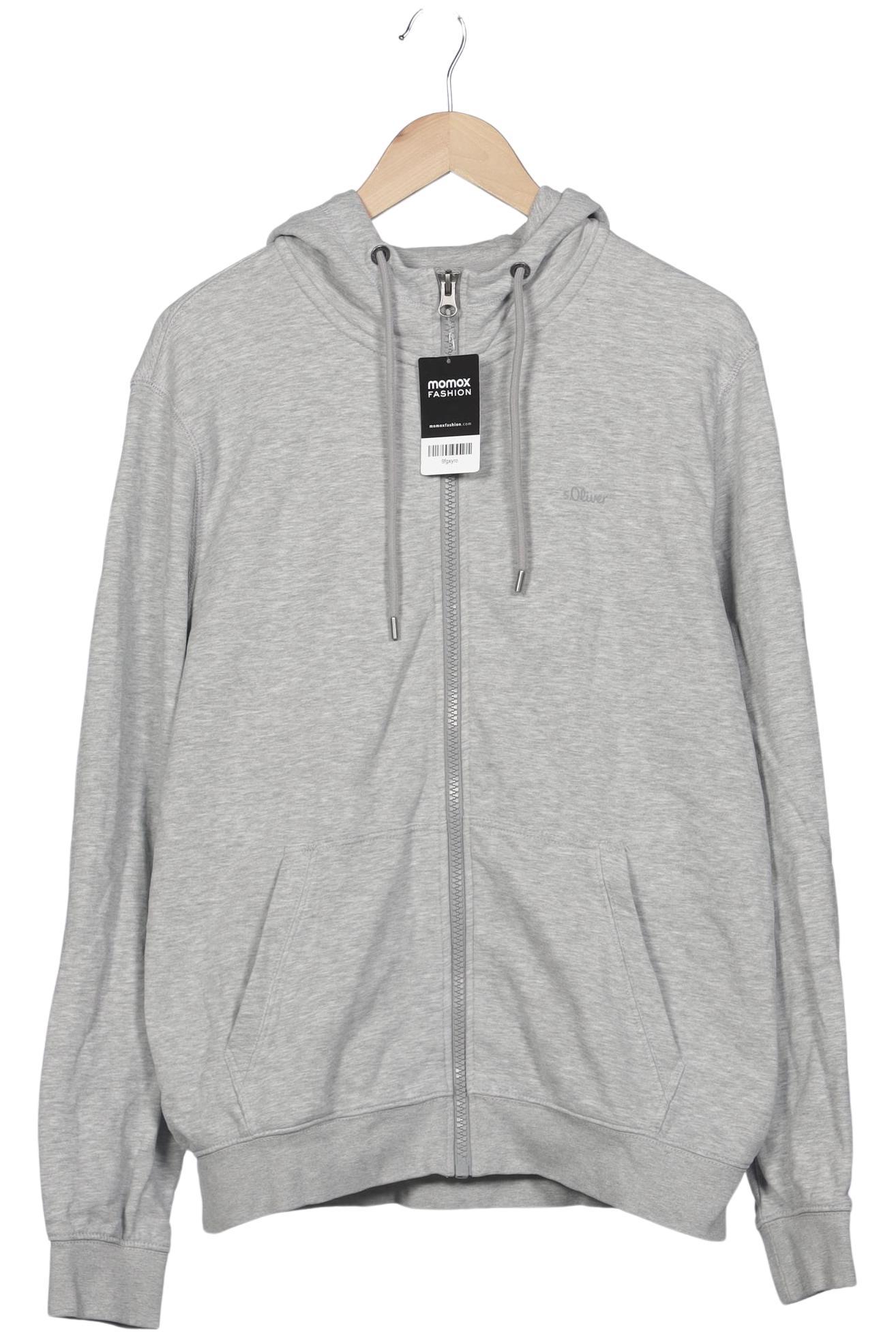 

s.Oliver Herren Kapuzenpullover, grau, Gr. 52