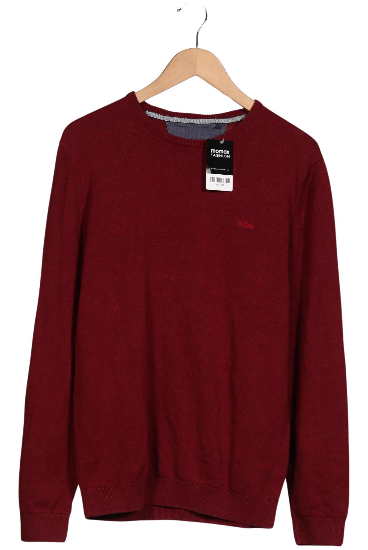 

s.Oliver Herren Pullover, bordeaux, Gr. 52
