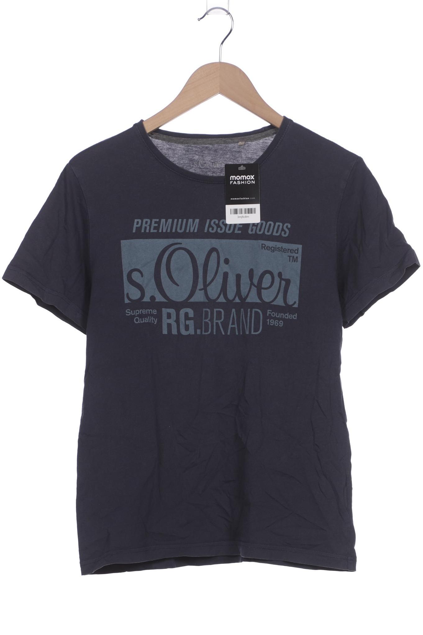 

s.Oliver Herren T-Shirt, marineblau, Gr. 48