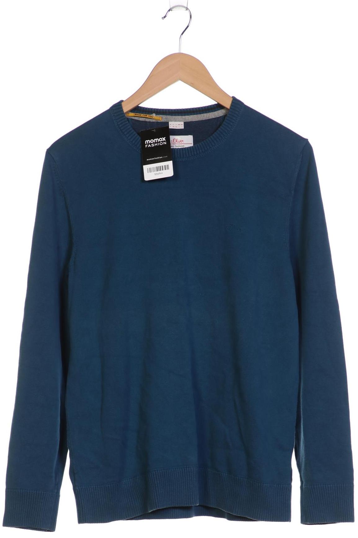 

s.Oliver Herren Pullover, türkis, Gr. 52