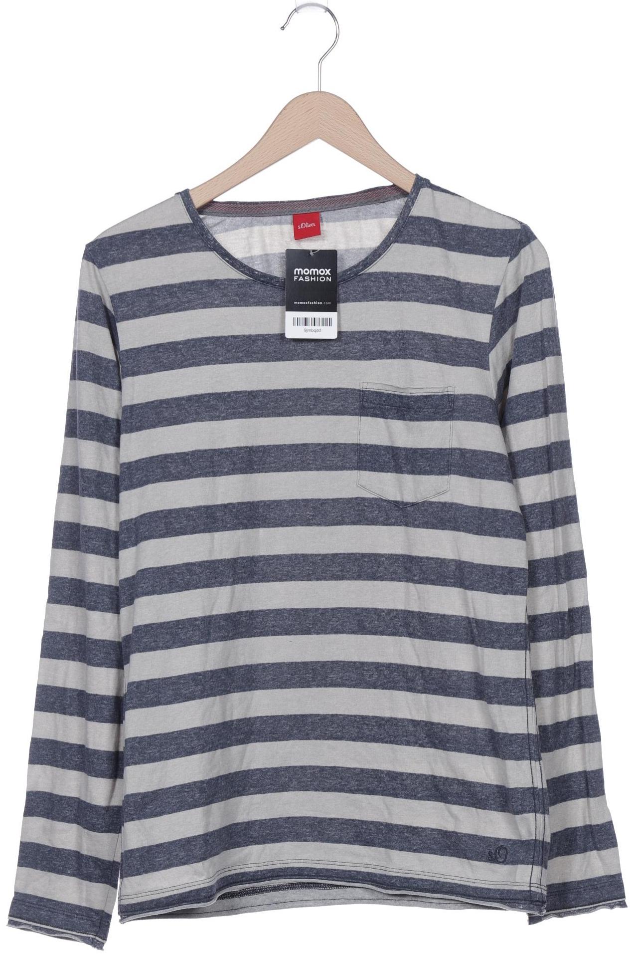 

s.Oliver Herren Langarmshirt, cremeweiß, Gr. 48