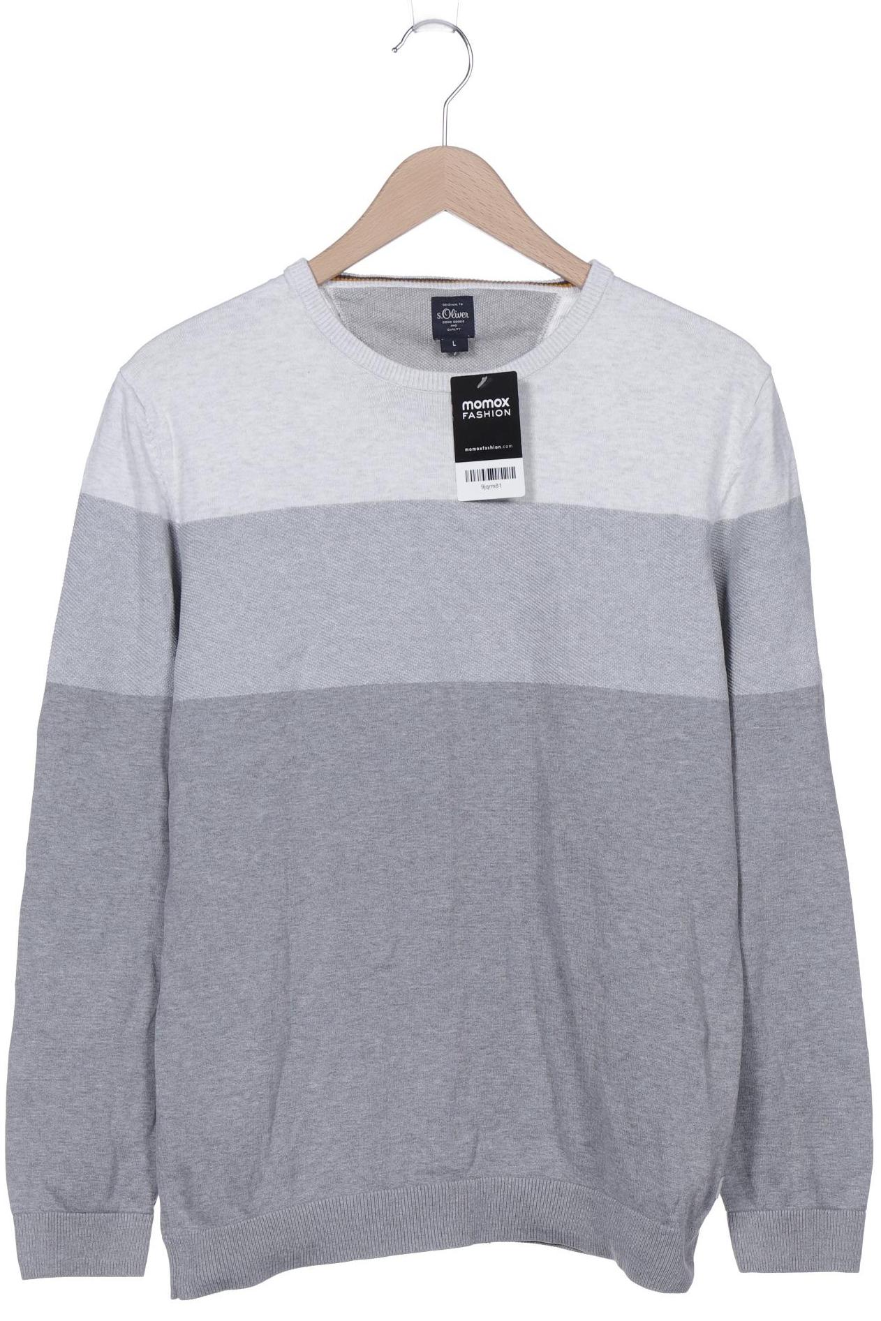 

s.Oliver Herren Pullover, grau, Gr. 52