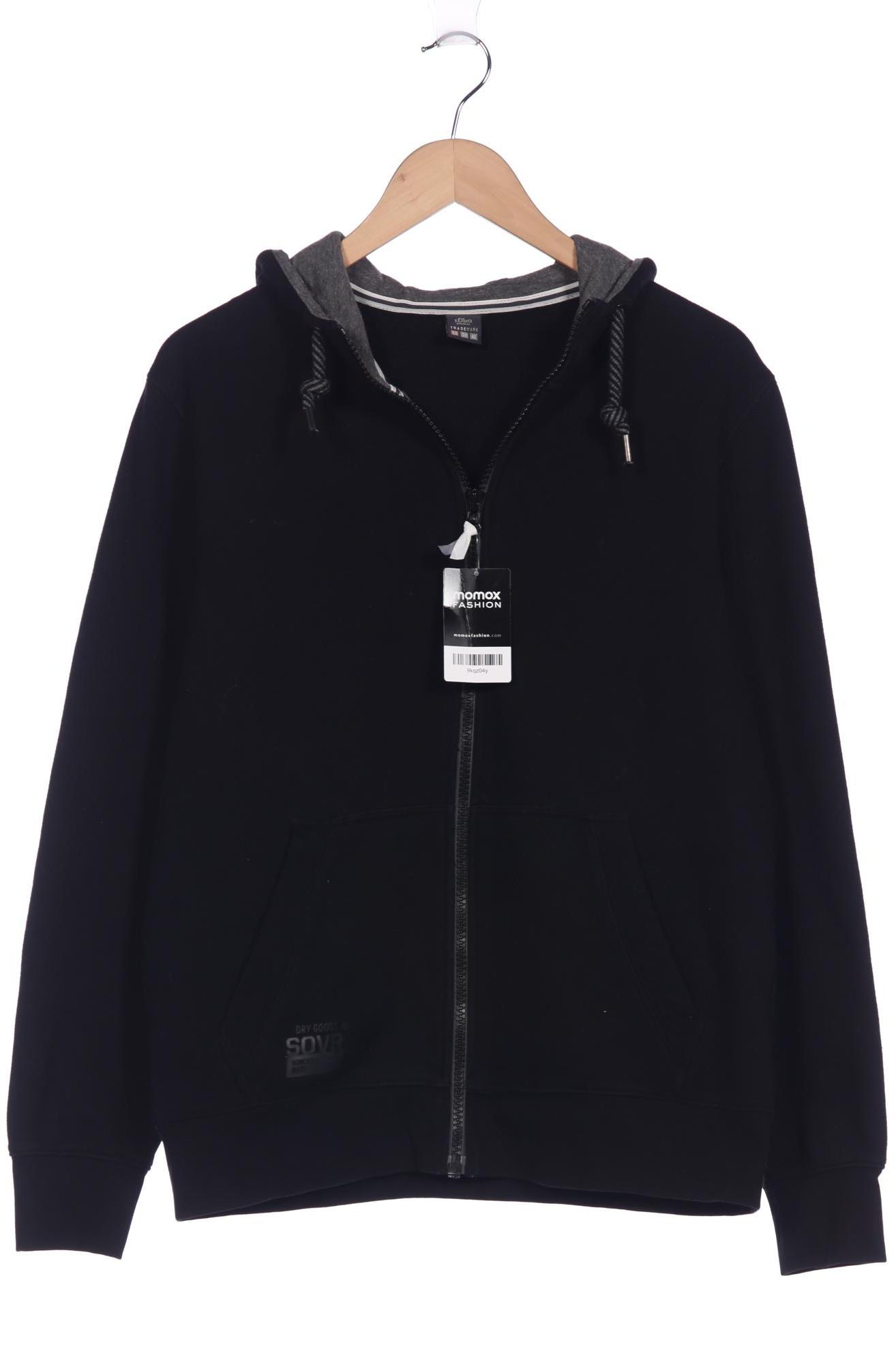 

s.Oliver Herren Kapuzenpullover, schwarz, Gr. 52