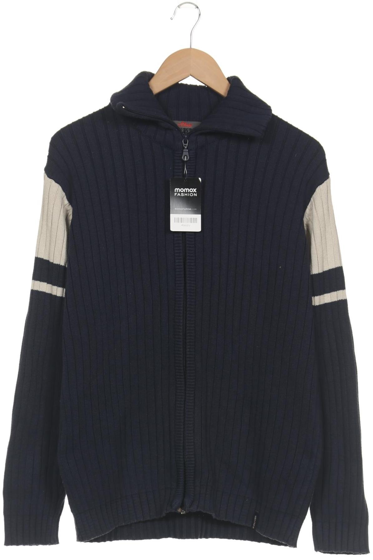 

s.Oliver Herren Strickjacke, marineblau, Gr. 52