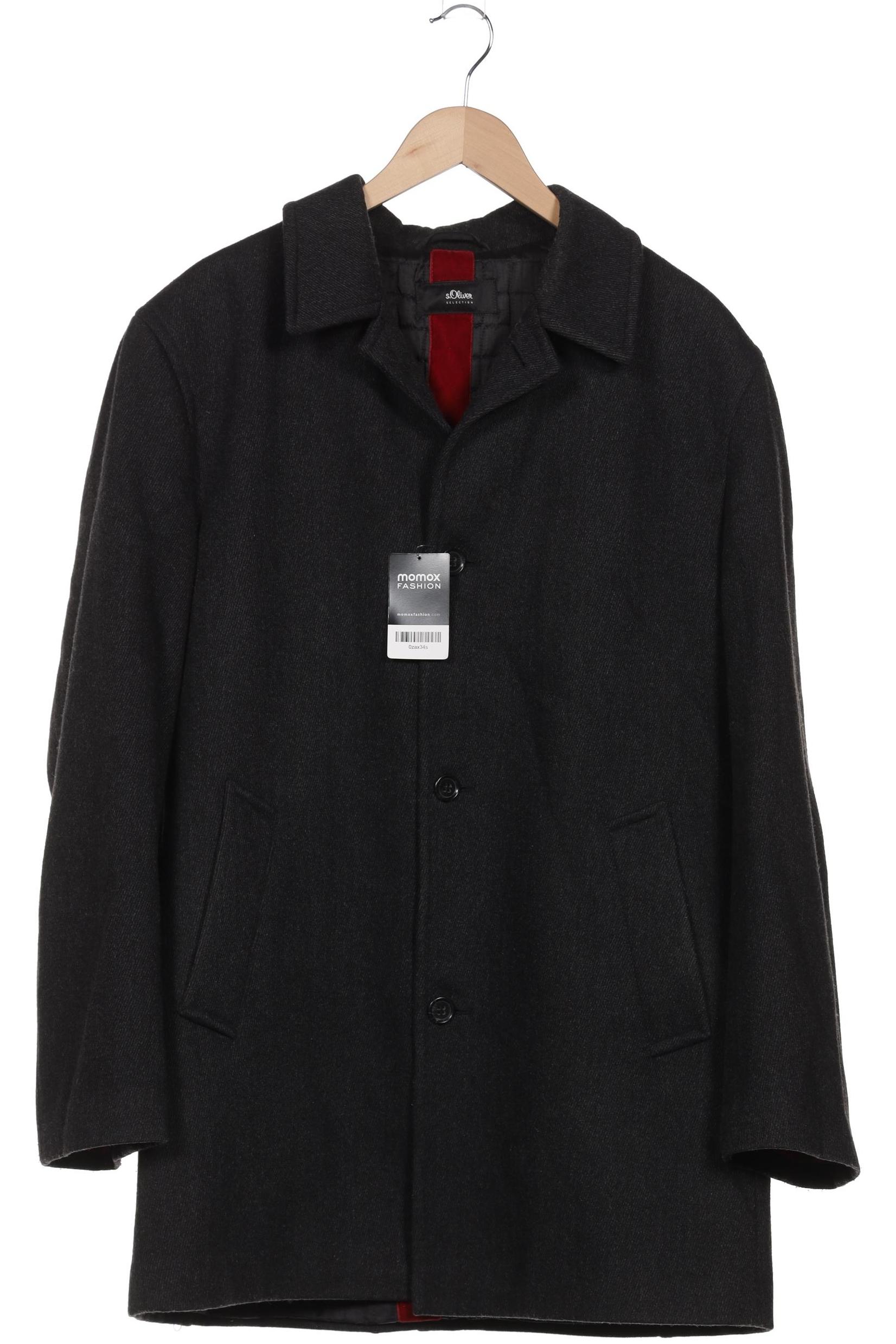 

s.Oliver Herren Mantel, grau, Gr. 54