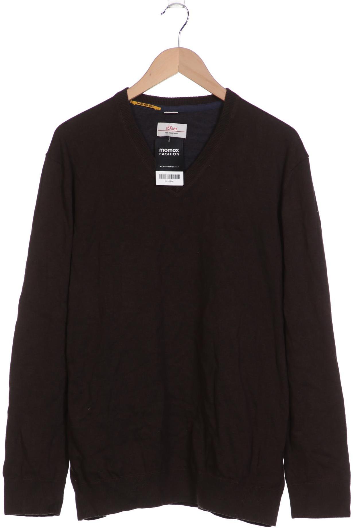 

s.Oliver Herren Pullover, braun, Gr. 56