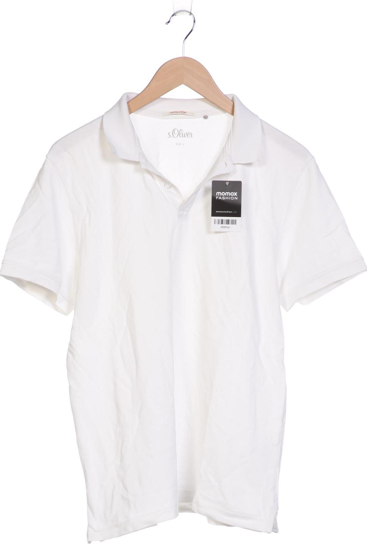 

s.Oliver Herren Poloshirt, cremeweiß, Gr. 52