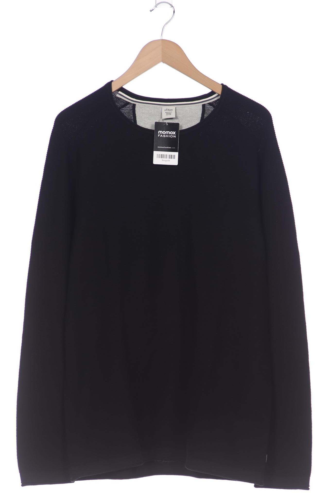 

s.Oliver Herren Pullover, schwarz, Gr. 54