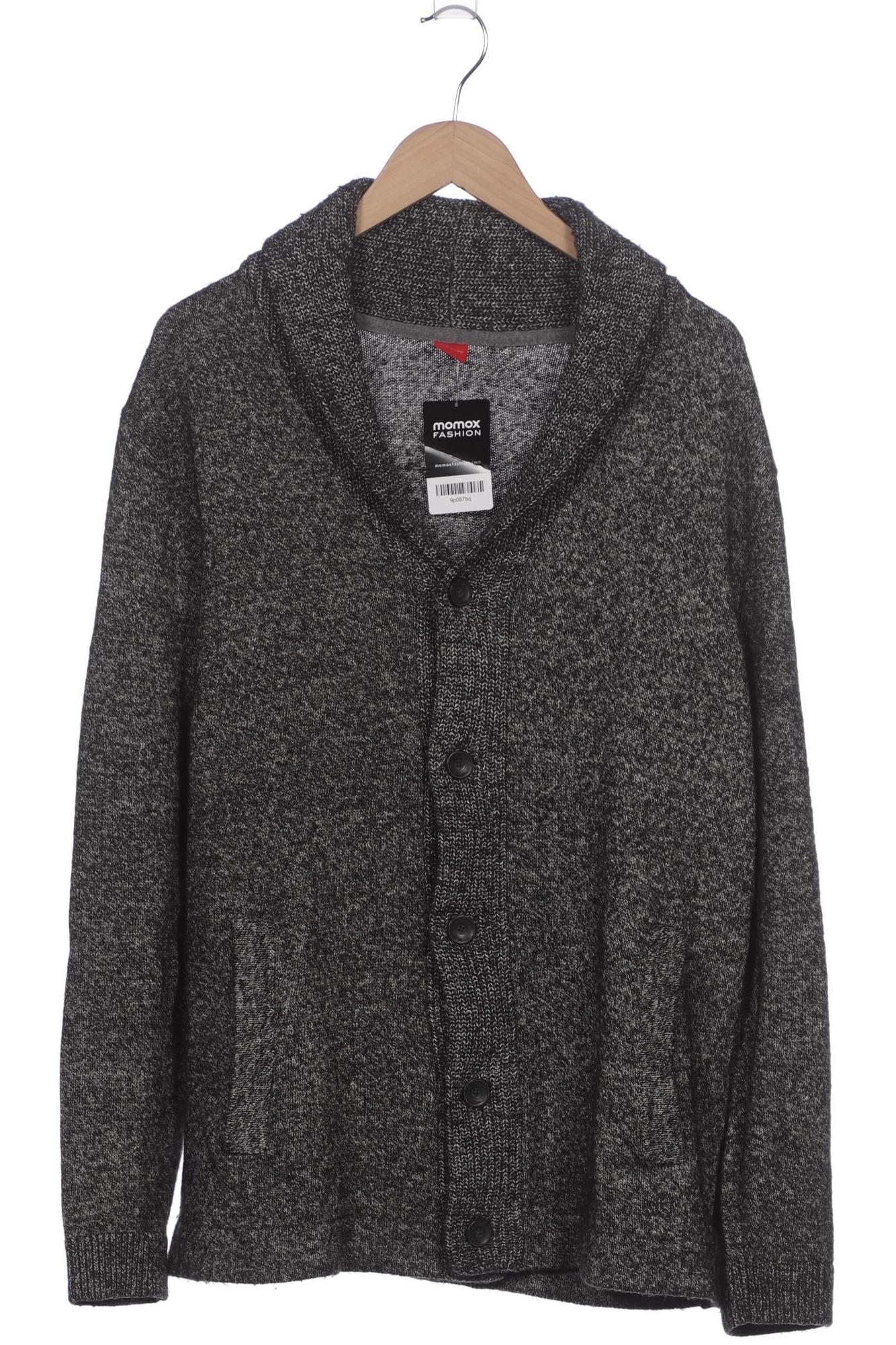 

s.Oliver Herren Strickjacke, grau, Gr. 56