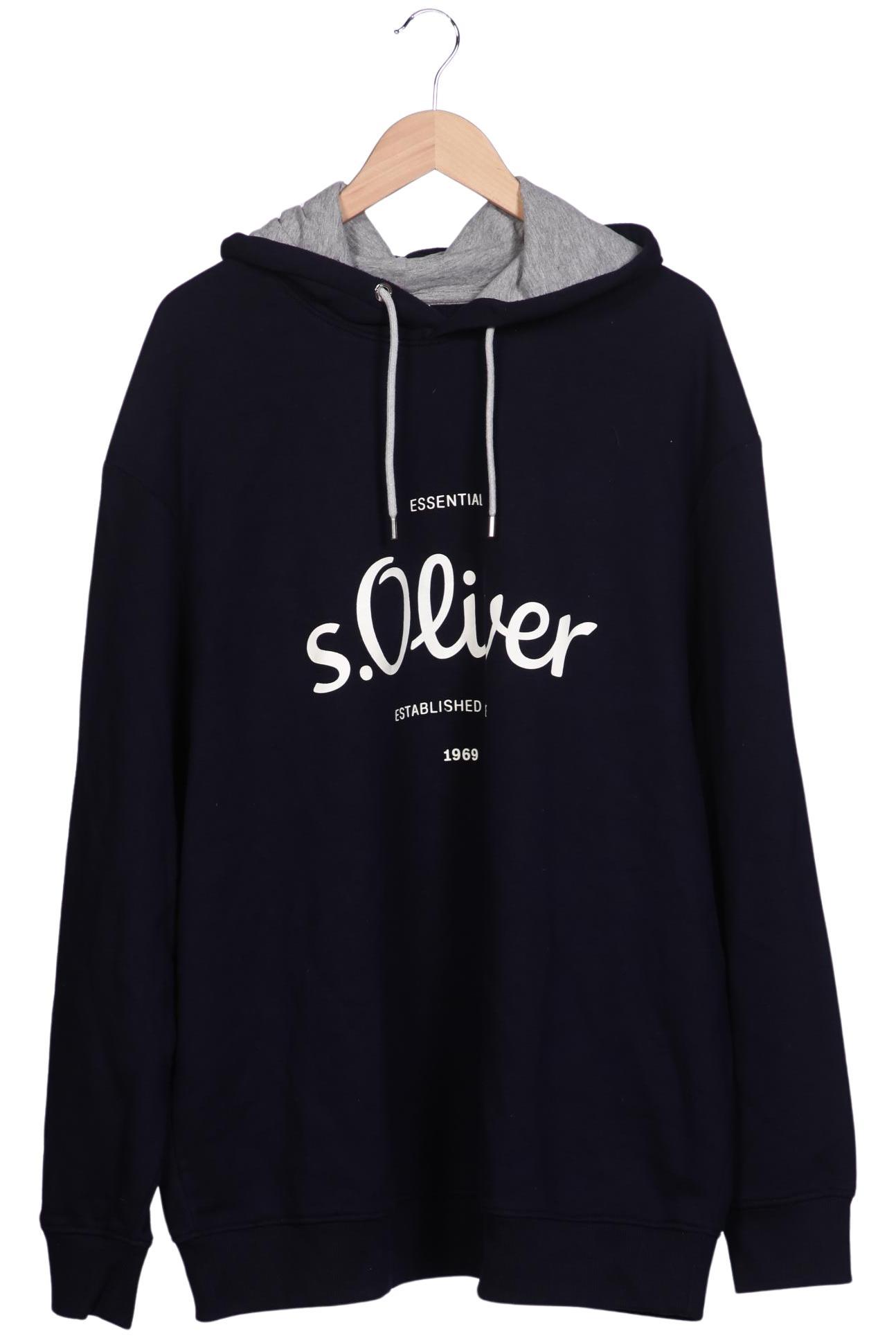 

s.Oliver Herren Kapuzenpullover, marineblau, Gr. 62