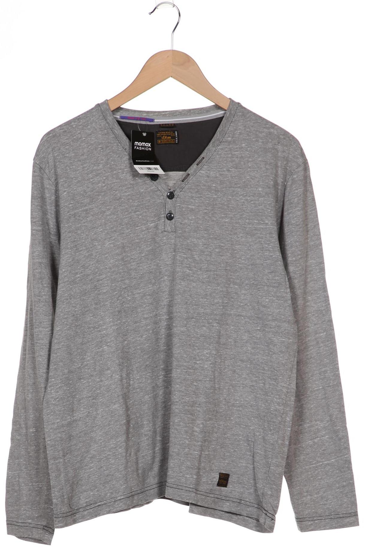 

s.Oliver Herren Langarmshirt, grau