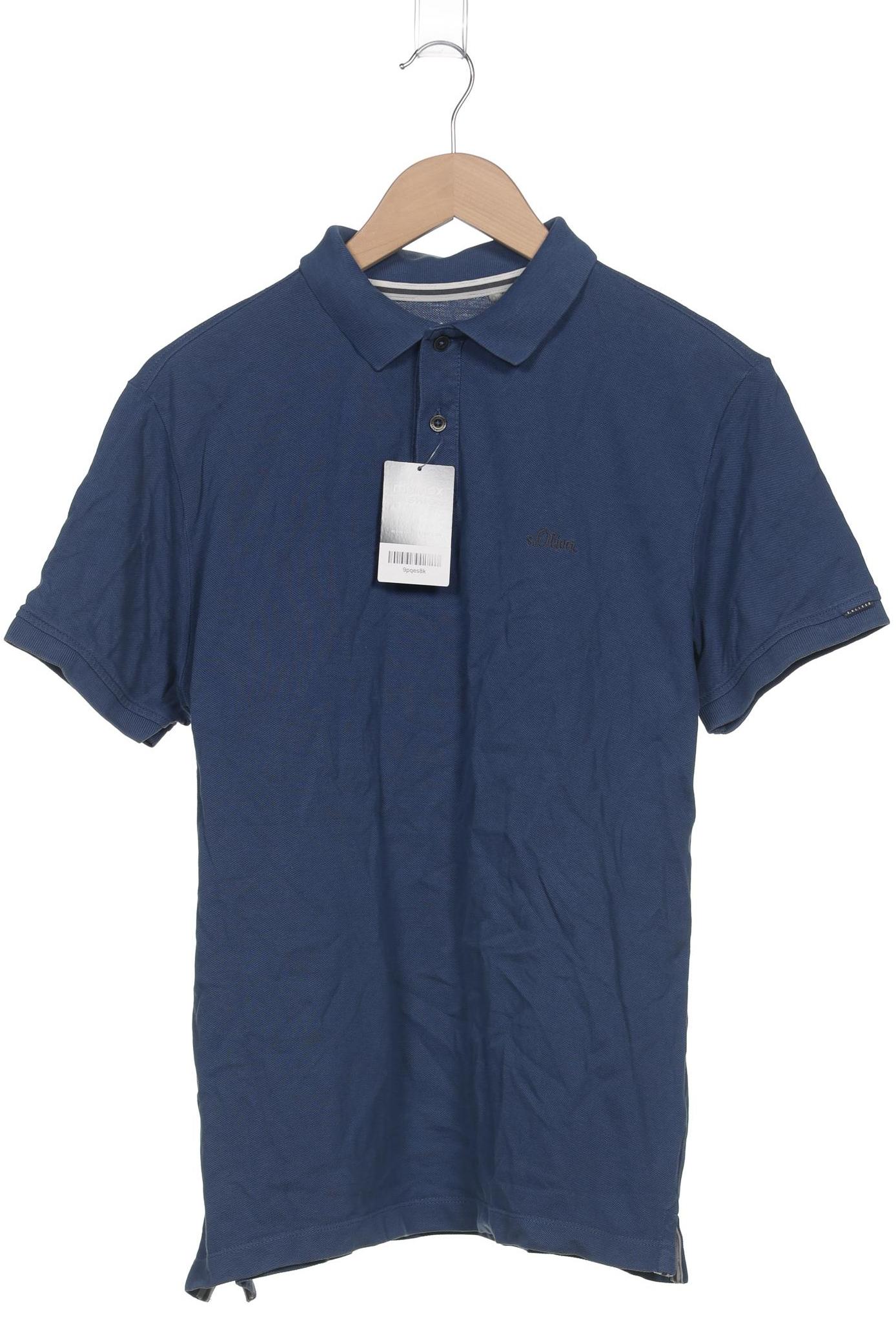 

s.Oliver Herren Poloshirt, marineblau, Gr. 52
