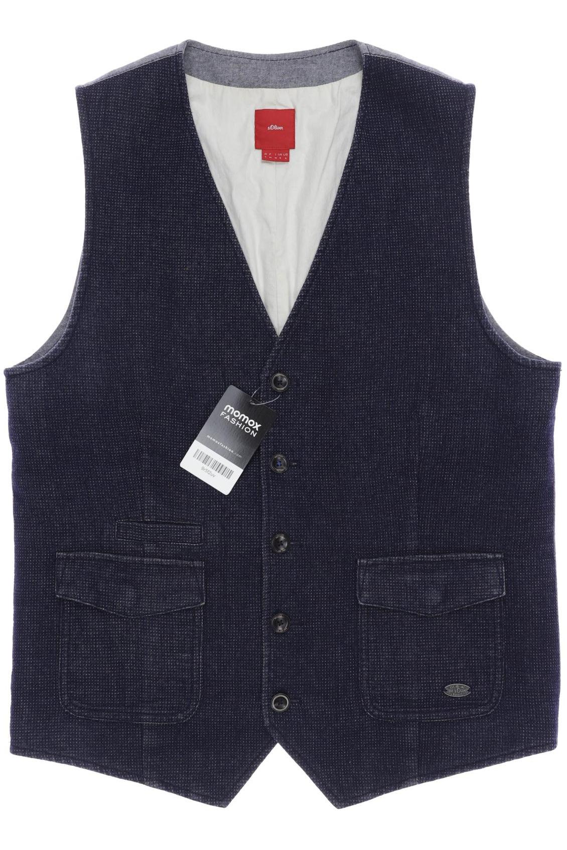 

s.Oliver Herren Weste, marineblau, Gr. 46