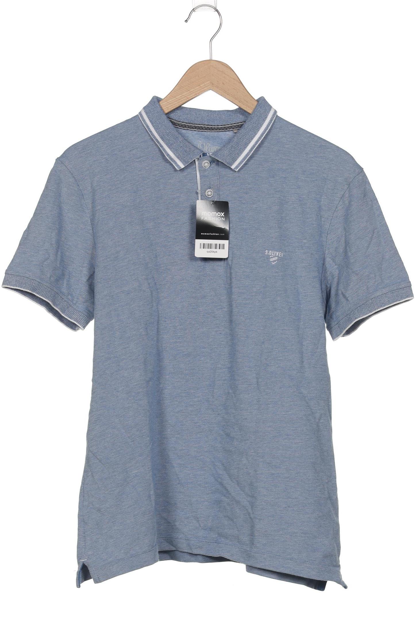 

s.Oliver Herren Poloshirt, blau, Gr. 52