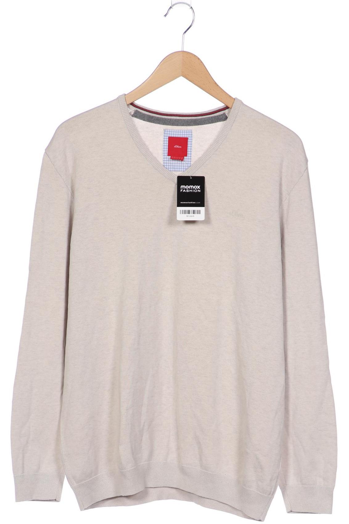 

s.Oliver Herren Pullover, cremeweiß