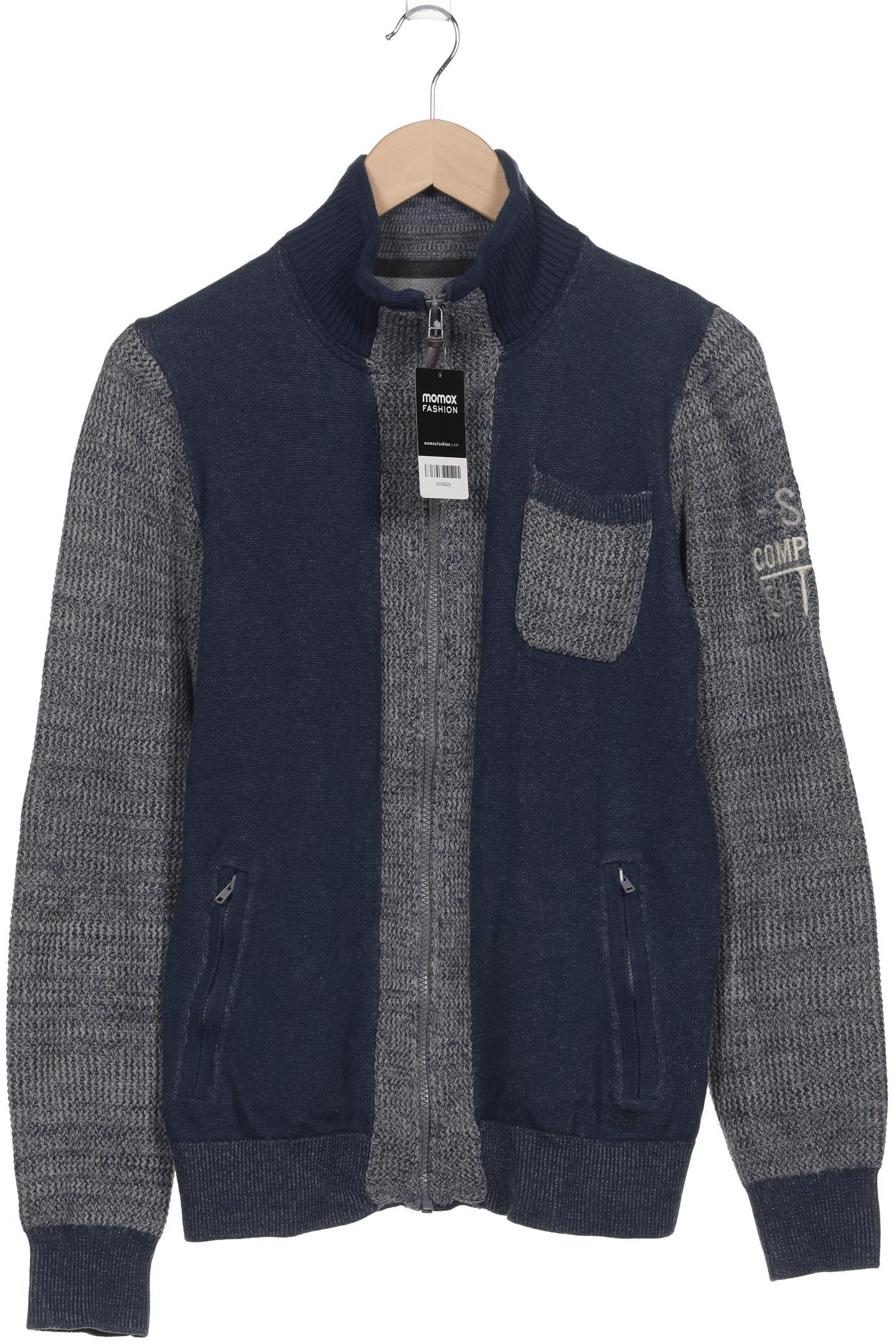 

s.Oliver Herren Strickjacke, marineblau, Gr. 46