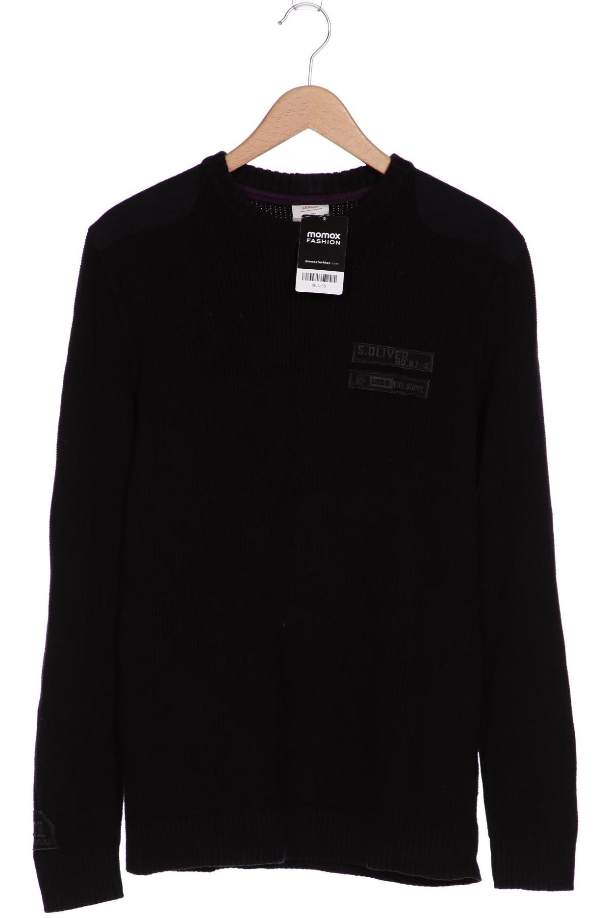 

s.Oliver Herren Pullover, schwarz, Gr. 52