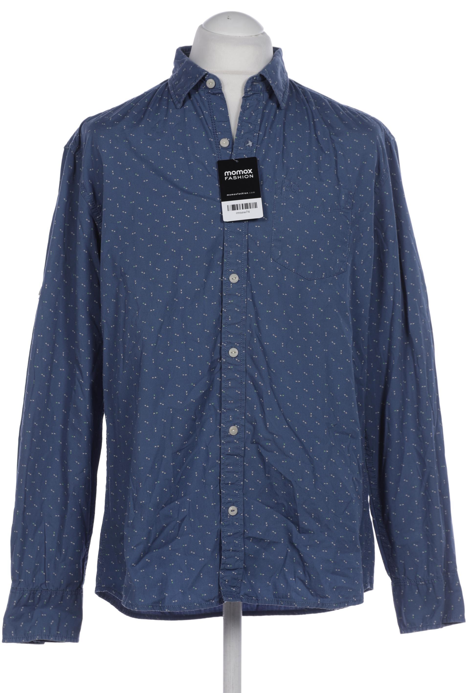 

s.Oliver Herren Hemd, blau, Gr. 52