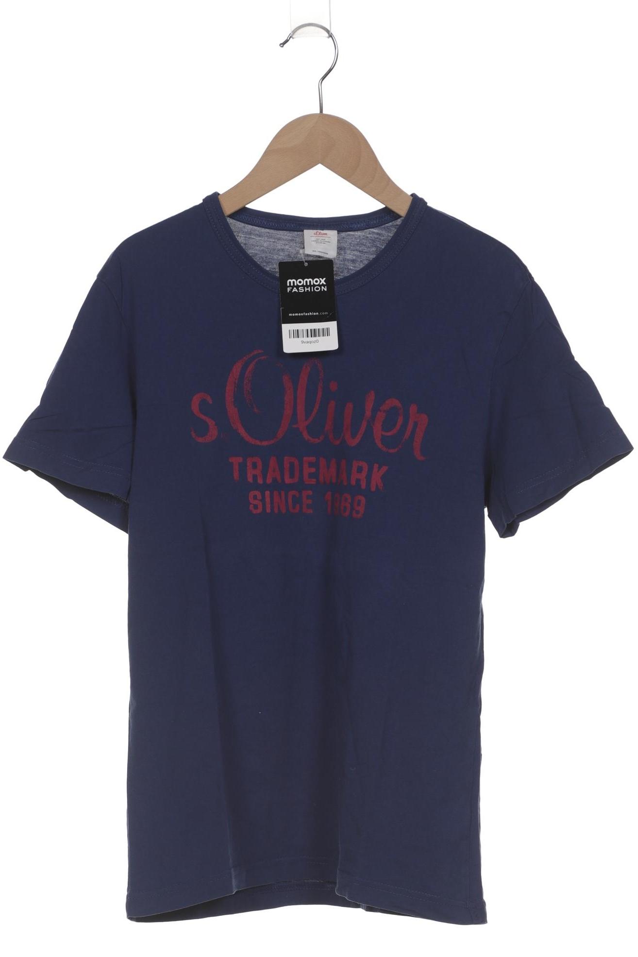 

s.Oliver Herren T-Shirt, marineblau, Gr. 46