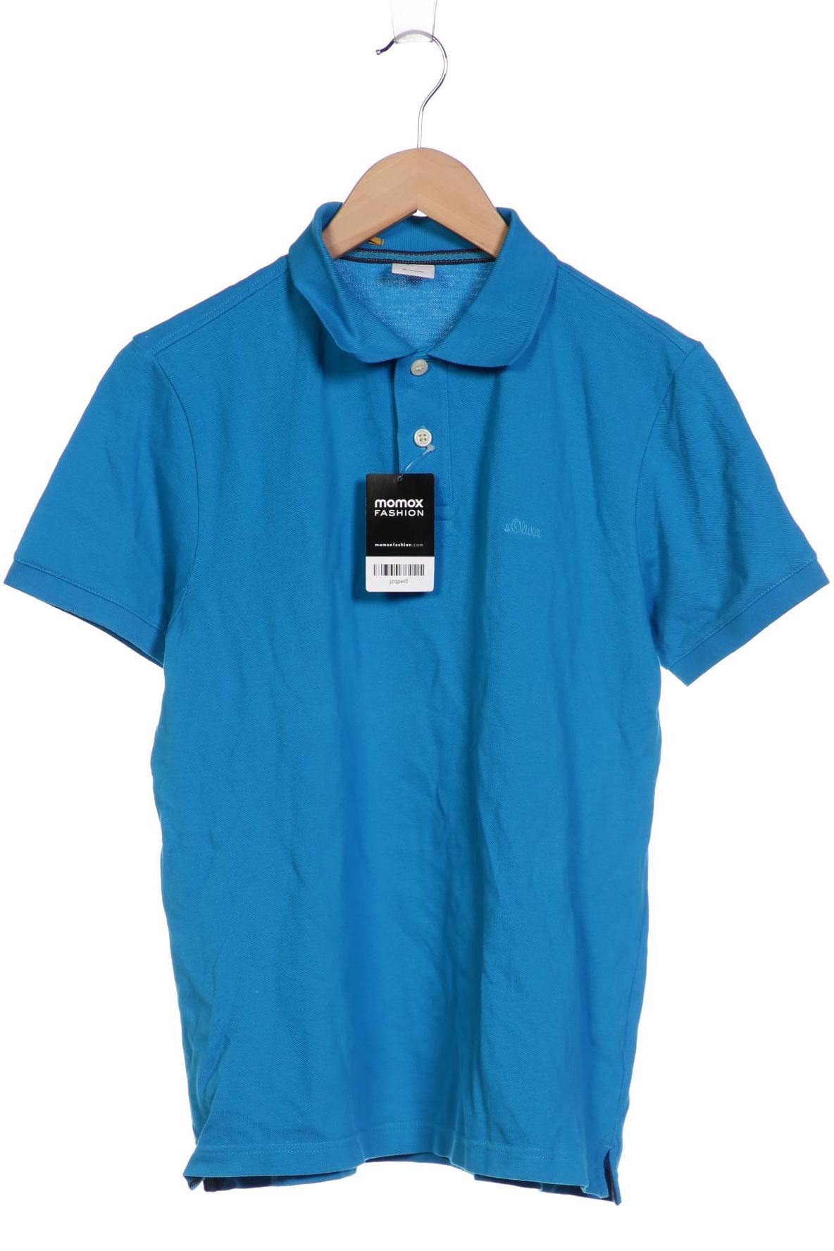 

s.Oliver Herren Poloshirt, blau, Gr. 48