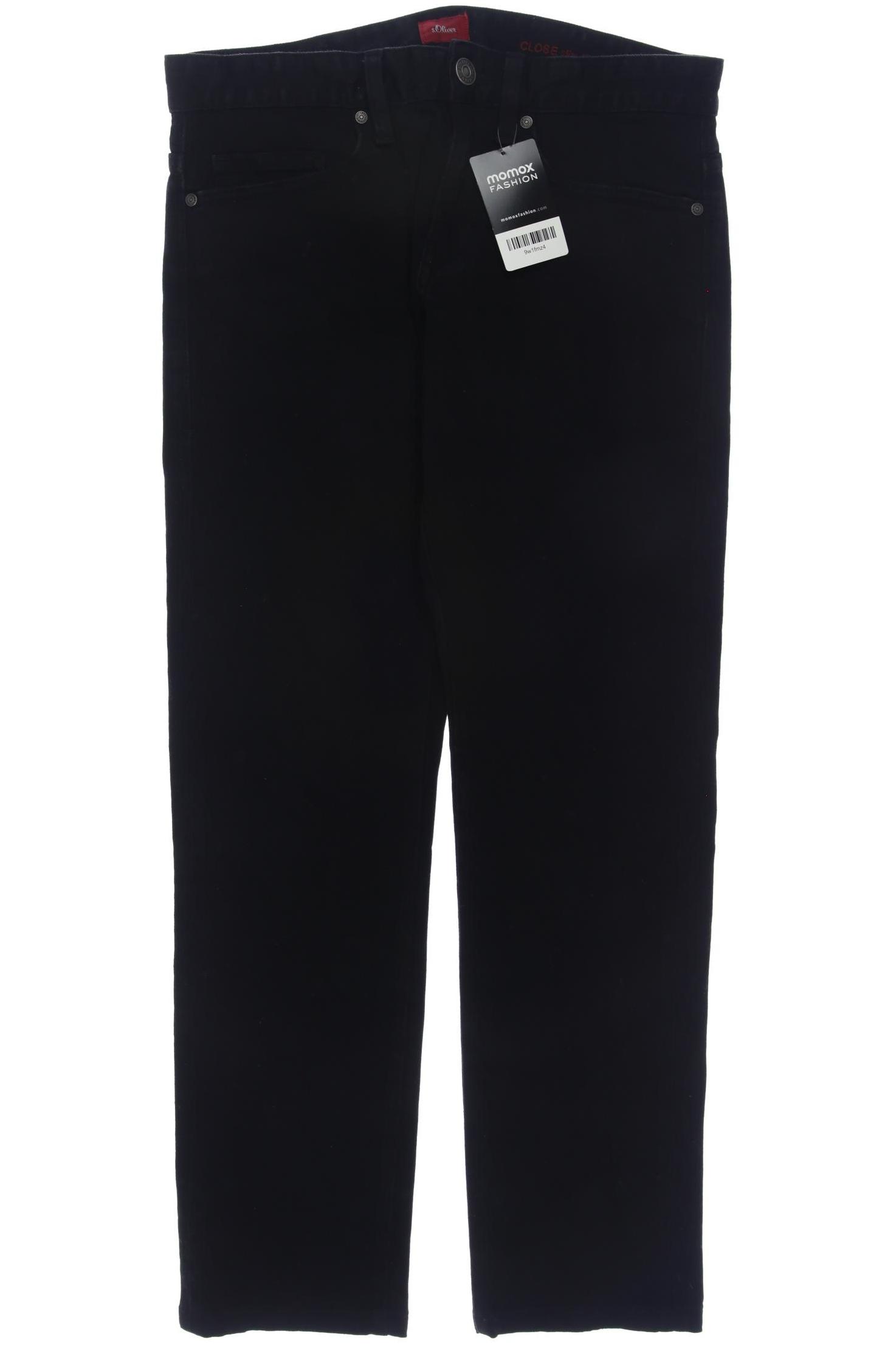 

s.Oliver Herren Jeans, schwarz, Gr. 29