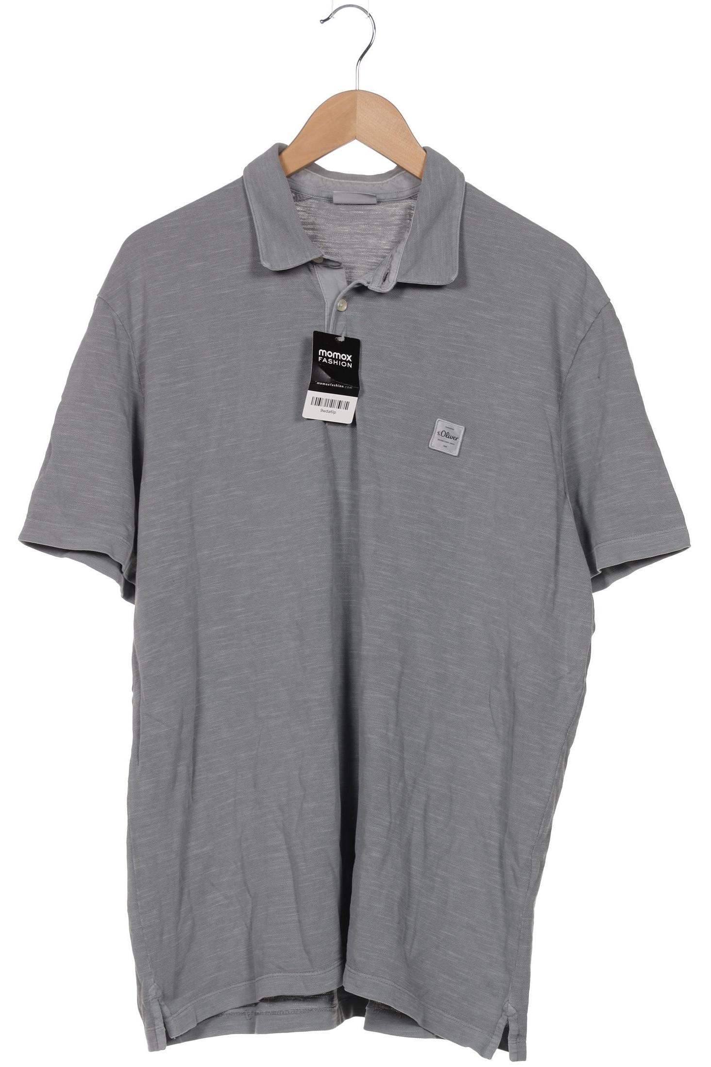 

s.Oliver Herren Poloshirt, grau, Gr. 56