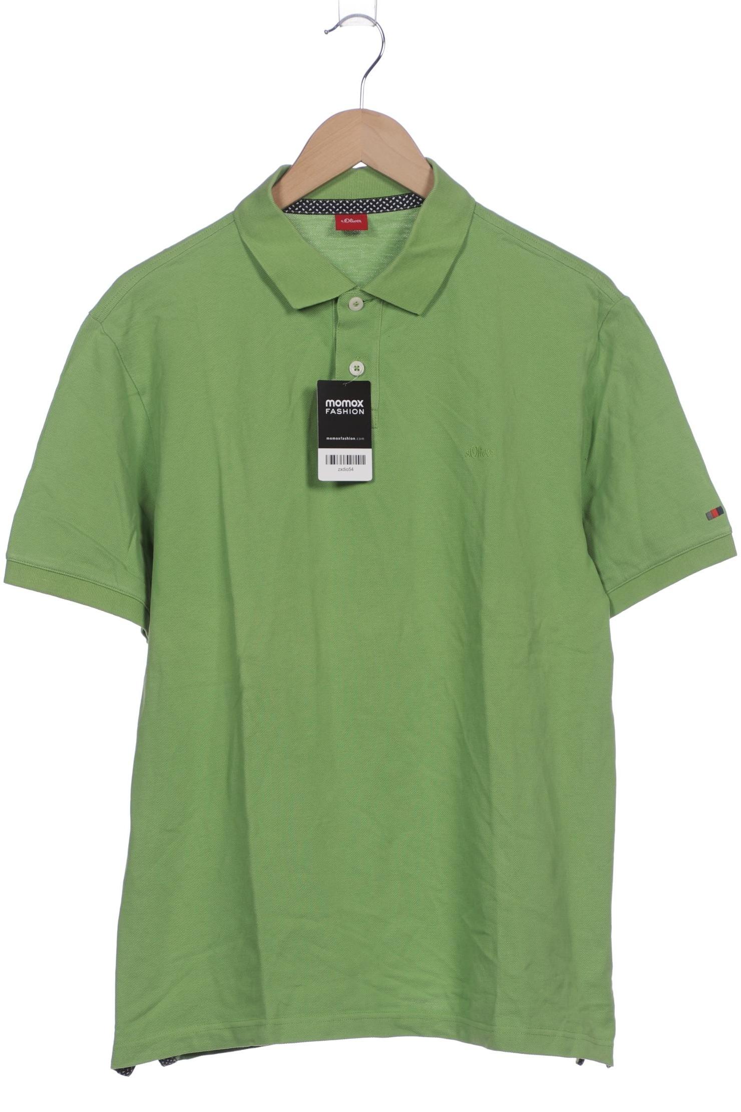 

s.Oliver Herren Poloshirt, grün, Gr. 54
