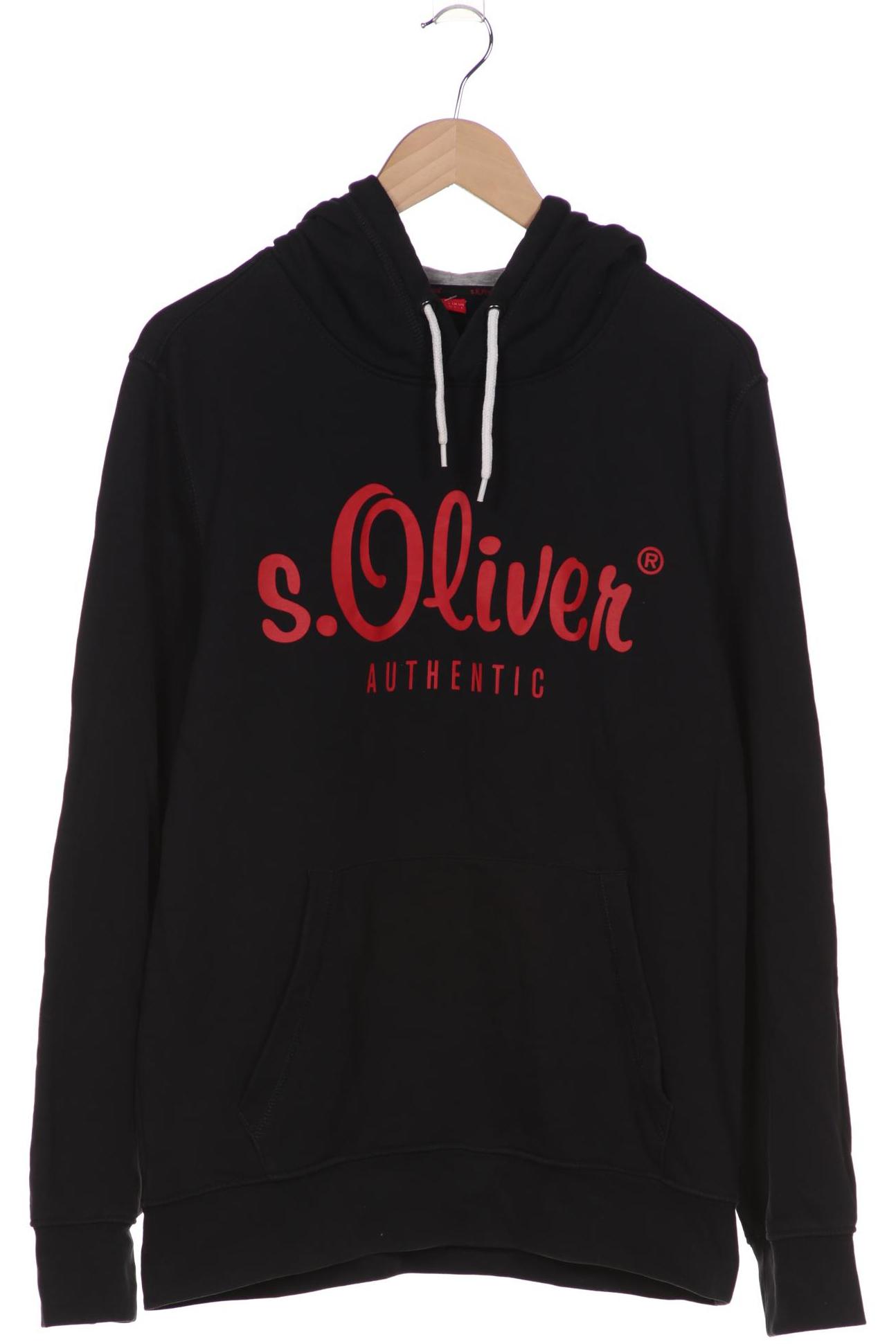 

s.Oliver Herren Kapuzenpullover, schwarz, Gr. 52