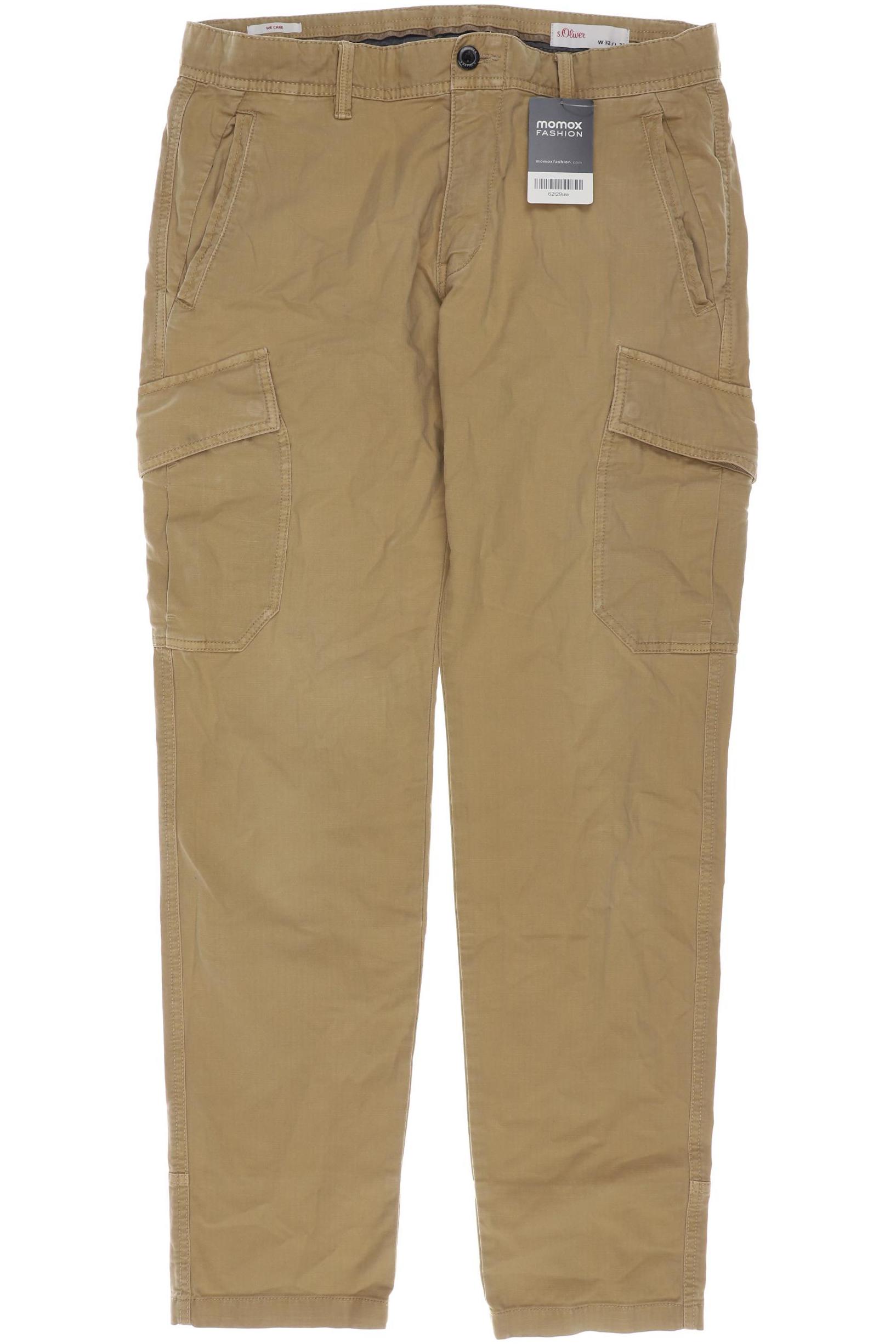 

s.Oliver Herren Stoffhose, beige, Gr. 32