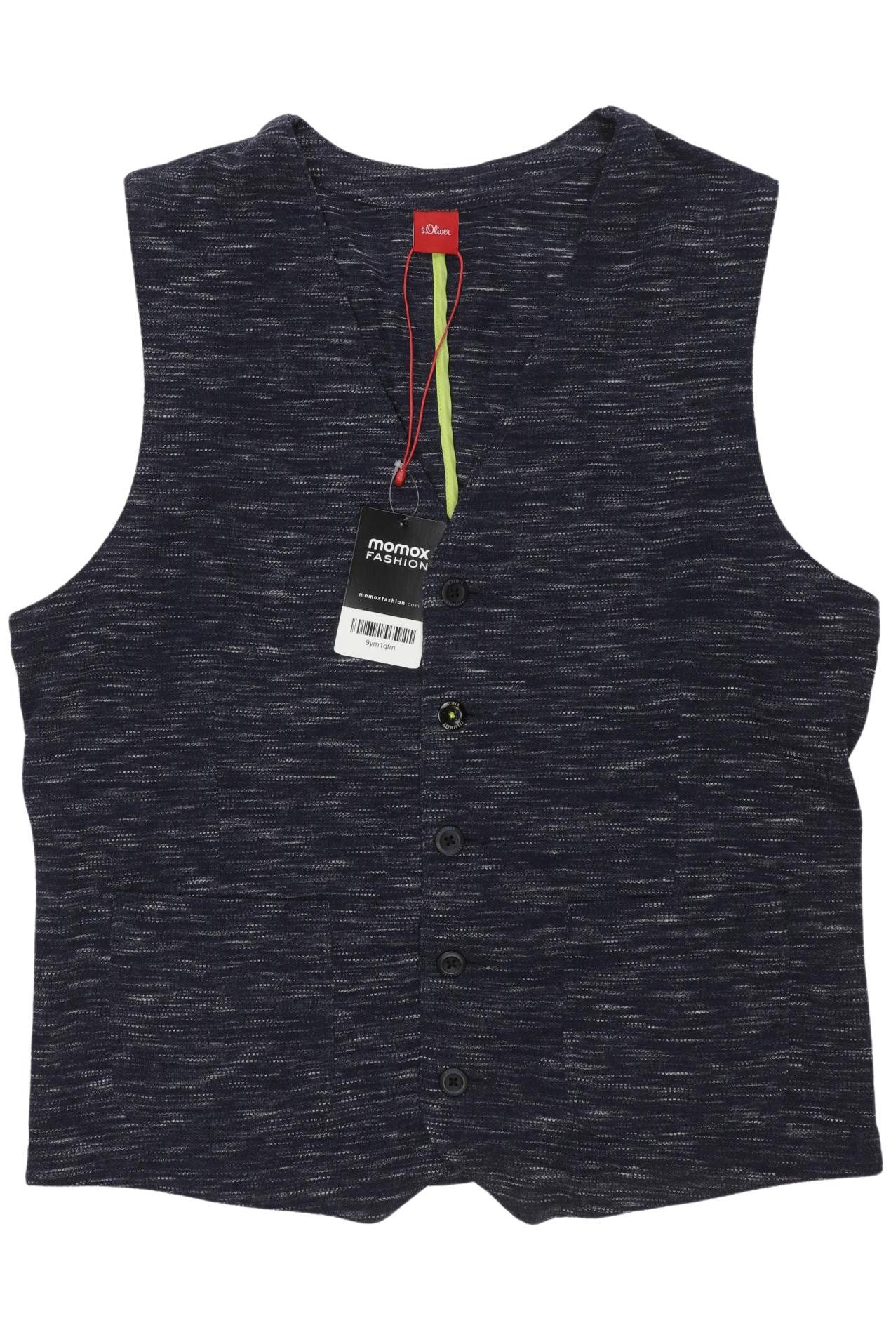 

s.Oliver Herren Weste, marineblau, Gr. 48