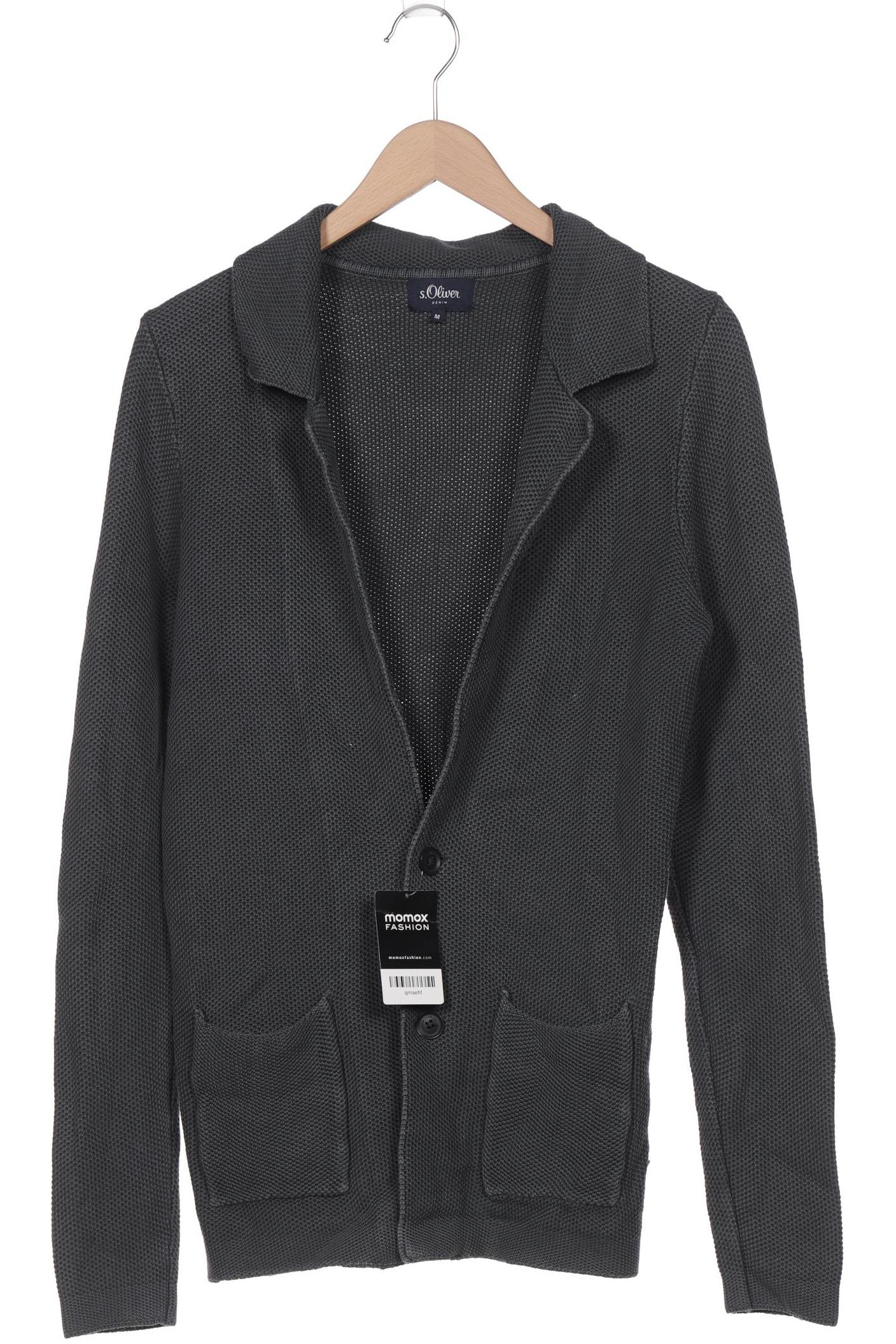 

s.Oliver Herren Strickjacke, grau, Gr. 48