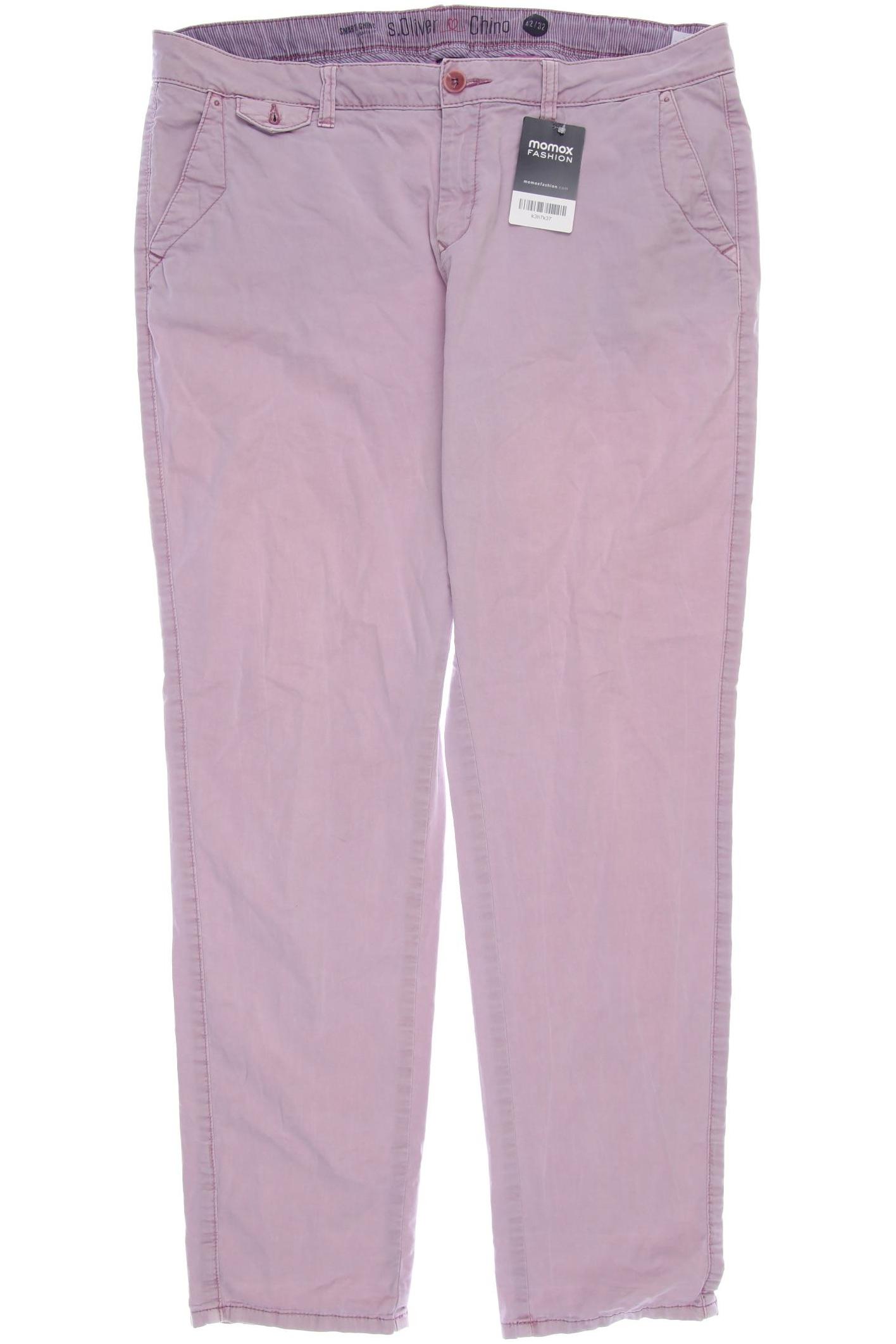 

s.Oliver Herren Stoffhose, pink, Gr. 58