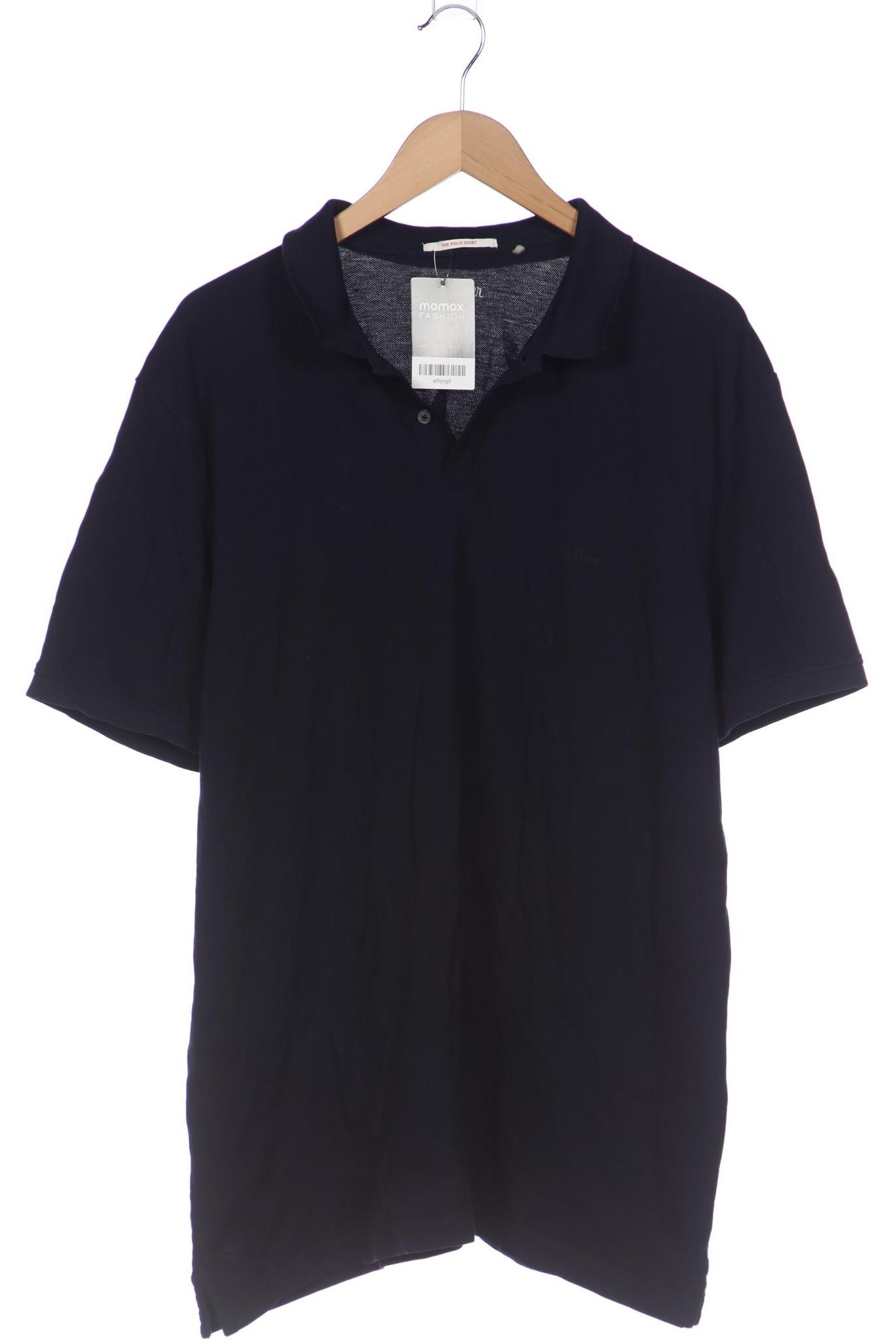 

s.Oliver Herren Poloshirt, marineblau, Gr. 58