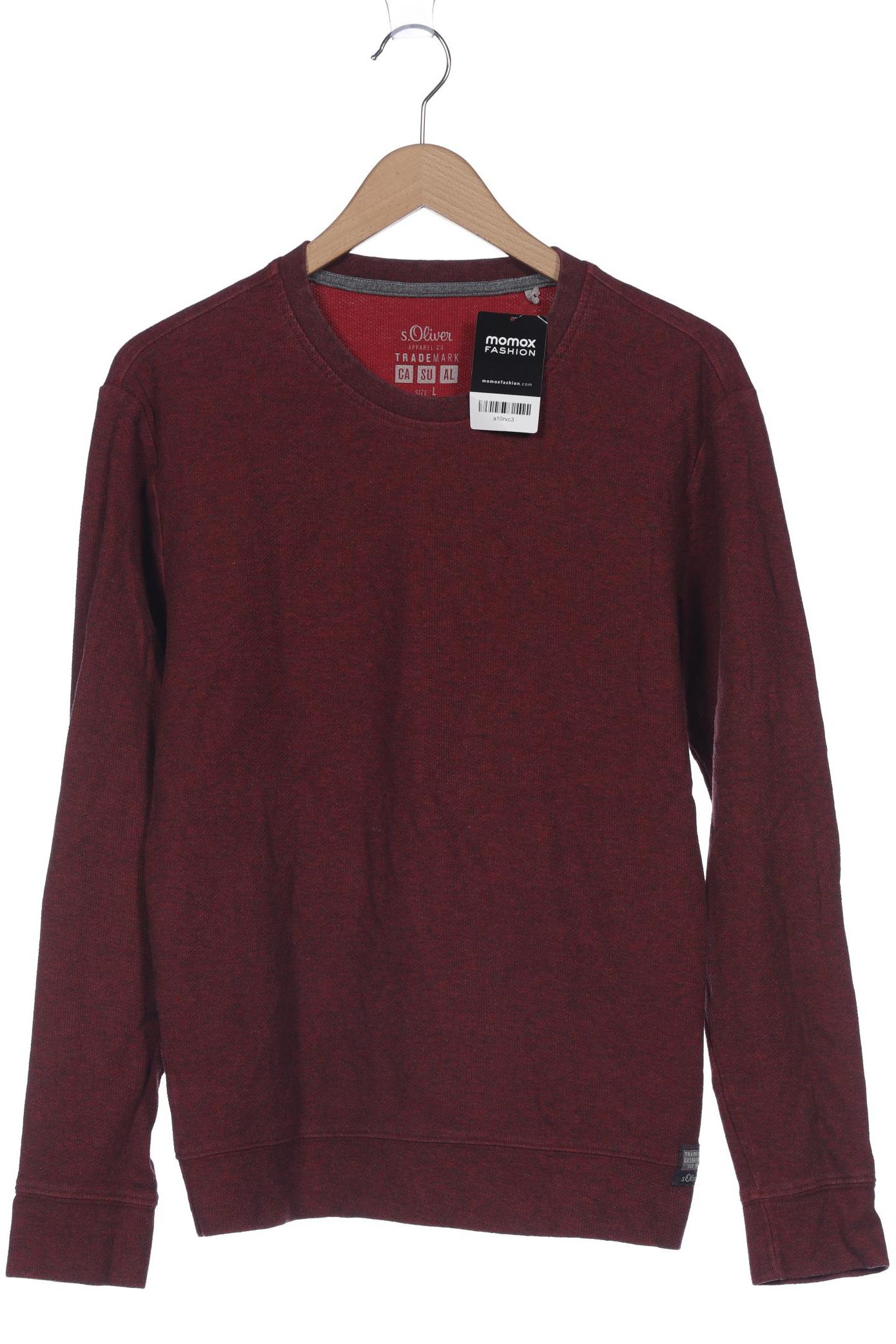 

s.Oliver Herren Sweatshirt, bordeaux